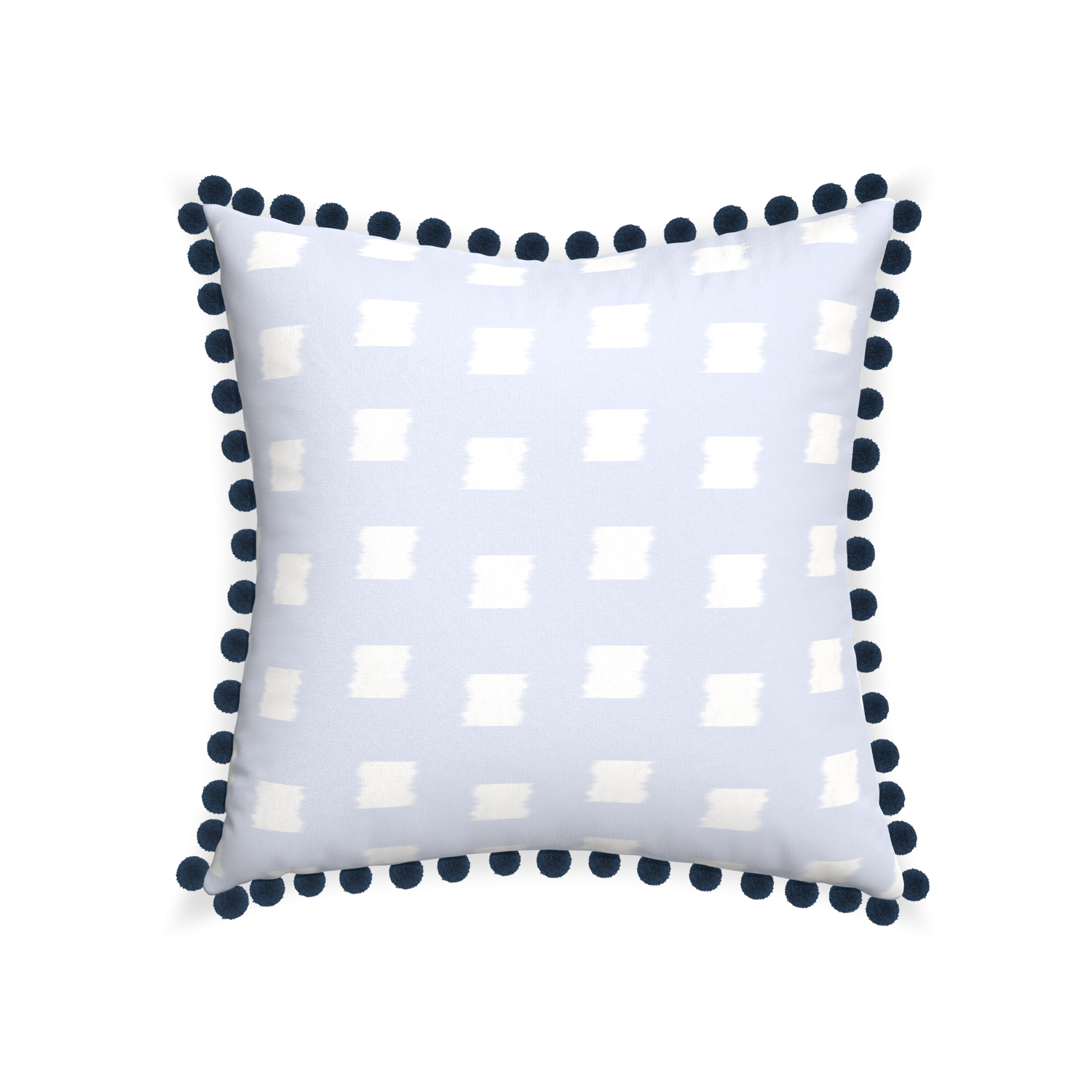 22-square denton custom sky blue patternpillow with c on white background