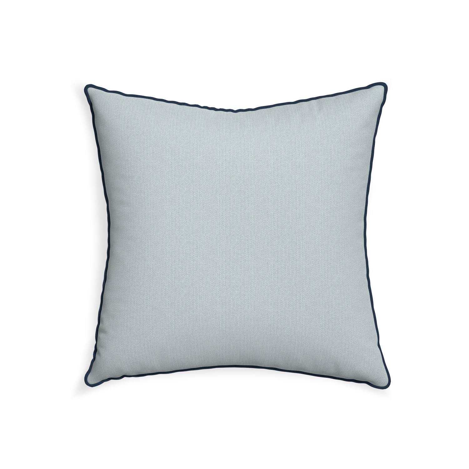 22-square sea custom grey bluepillow with c piping on white background