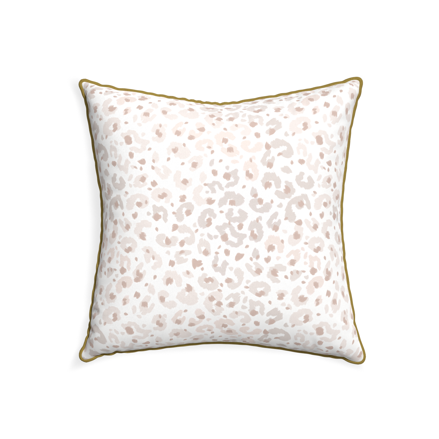 22-square rosie custom beige animal printpillow with c piping on white background