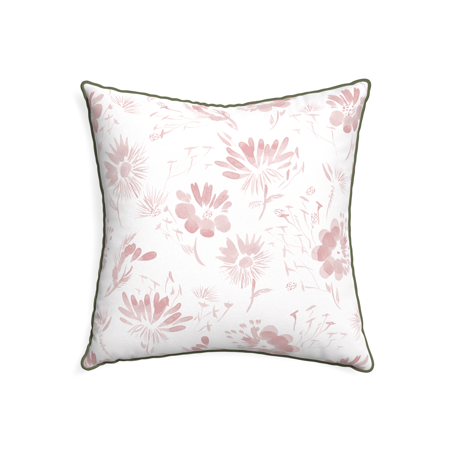 22-square blake custom pink floralpillow with f piping on white background