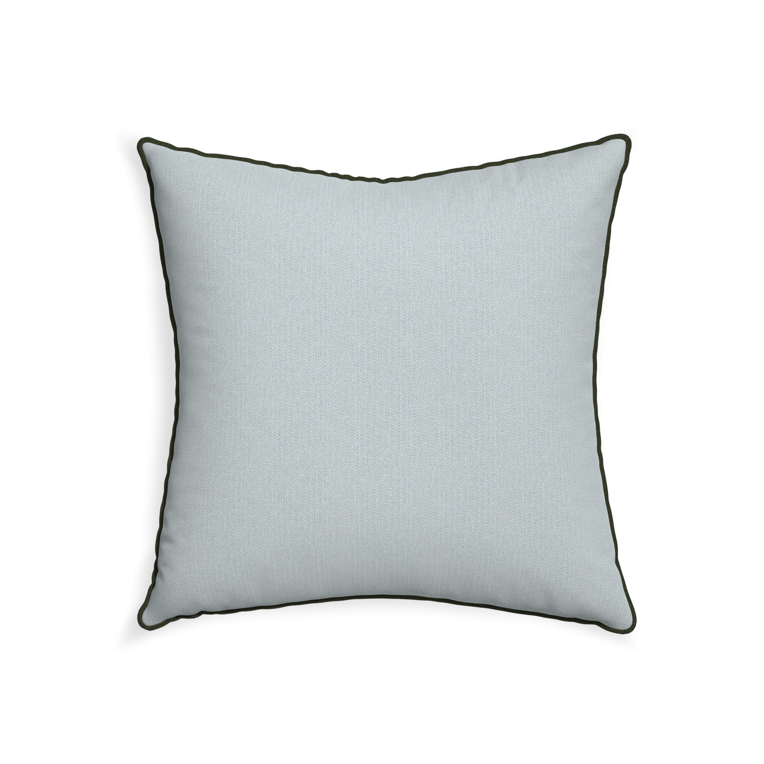 22-square sea custom grey bluepillow with f piping on white background