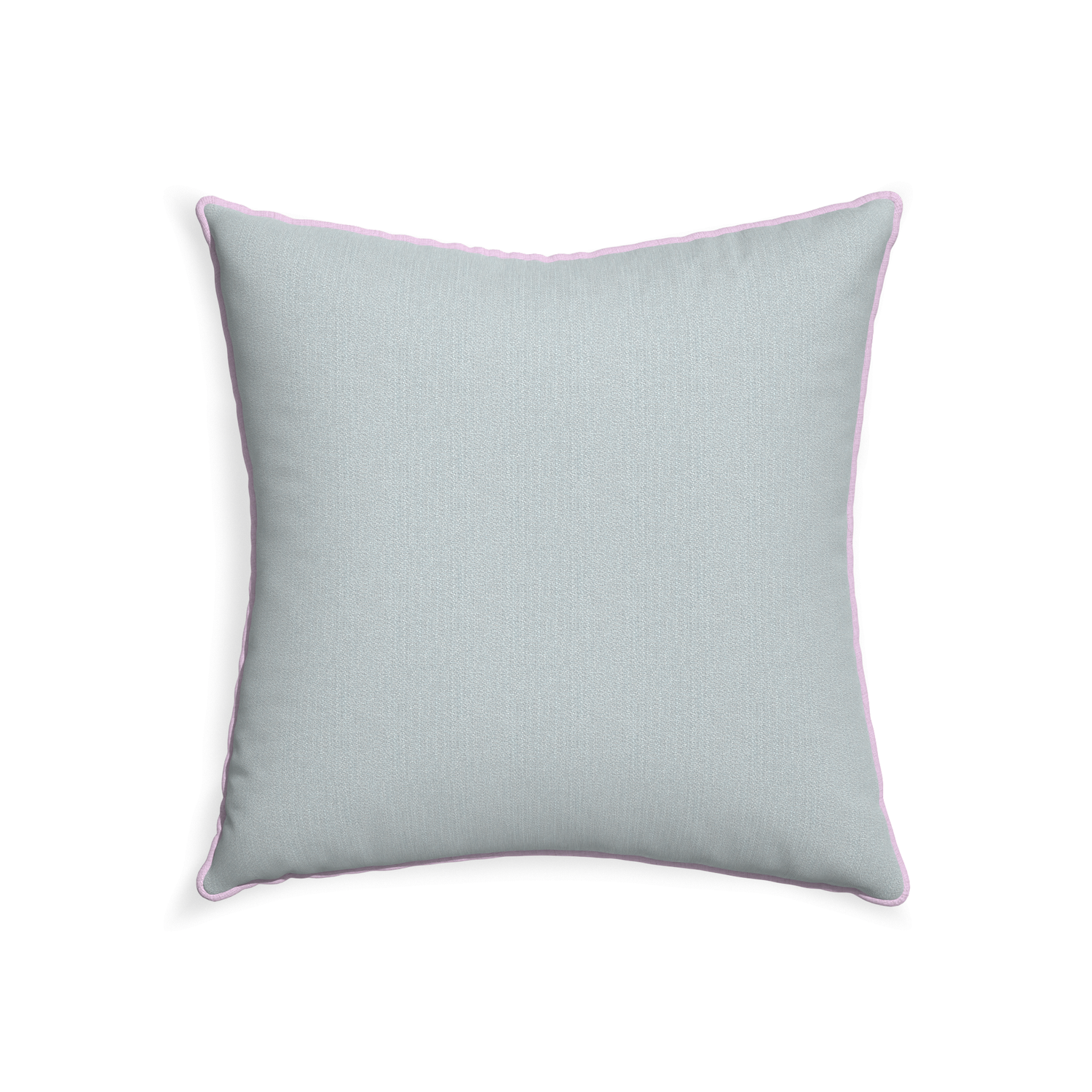 22-square sea custom grey bluepillow with l piping on white background