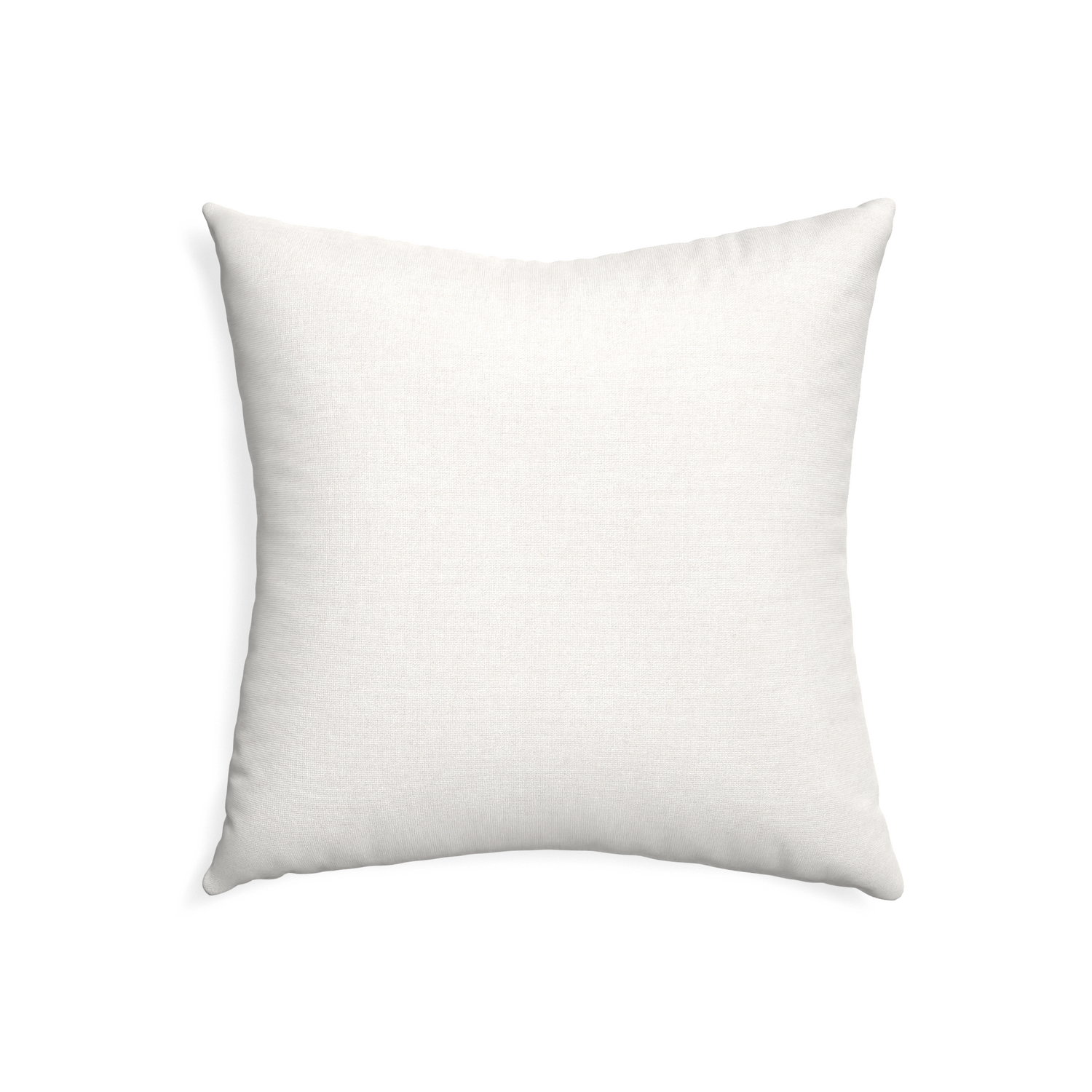 22-square flour custom pillow with none on white background