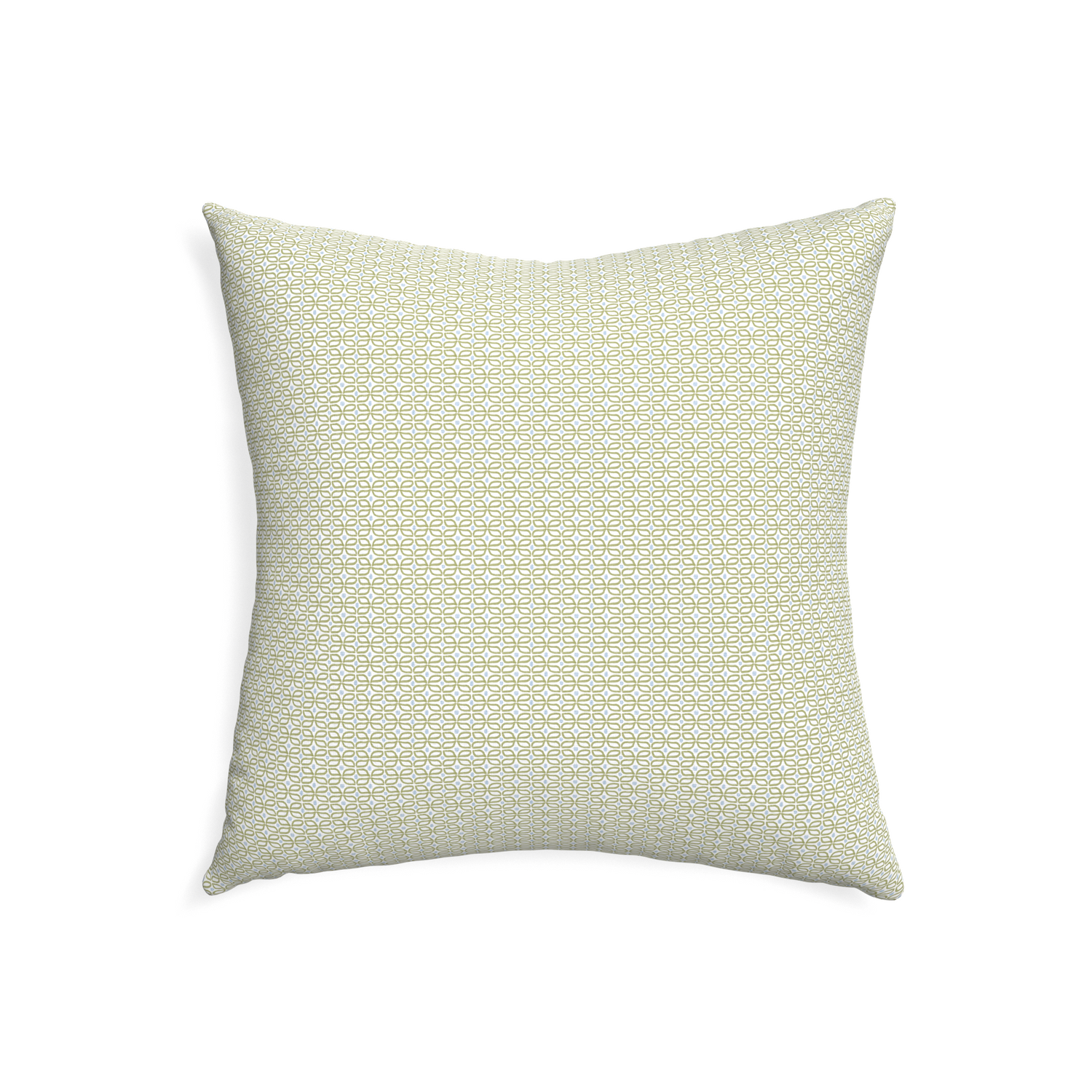 22-square loomi moss custom pillow with none on white background