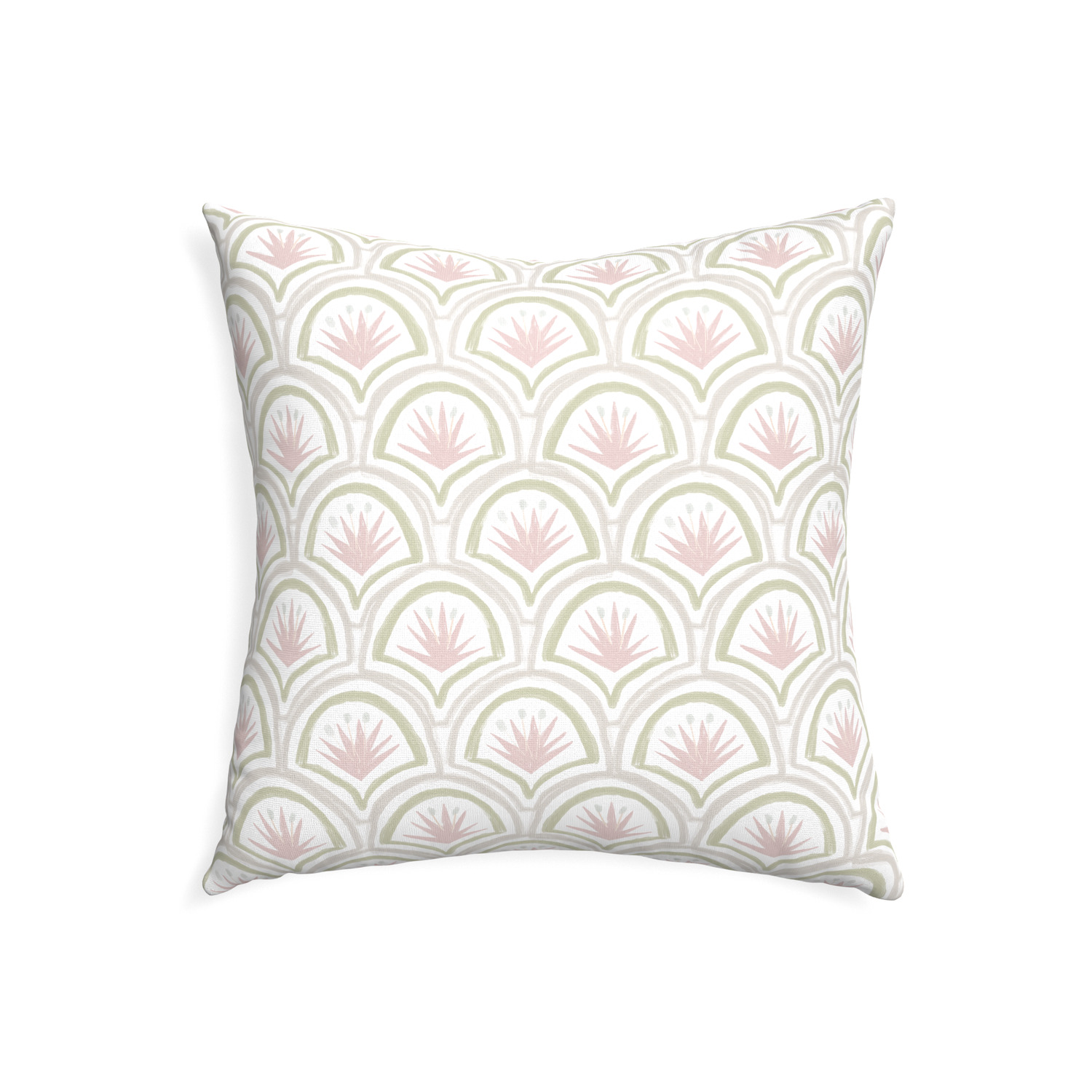 22-square thatcher rose custom pillow with none on white background