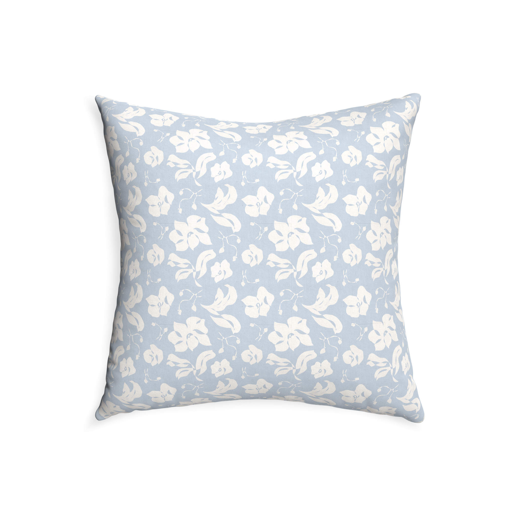Georgia Cornflower Printed Cotton Pillow