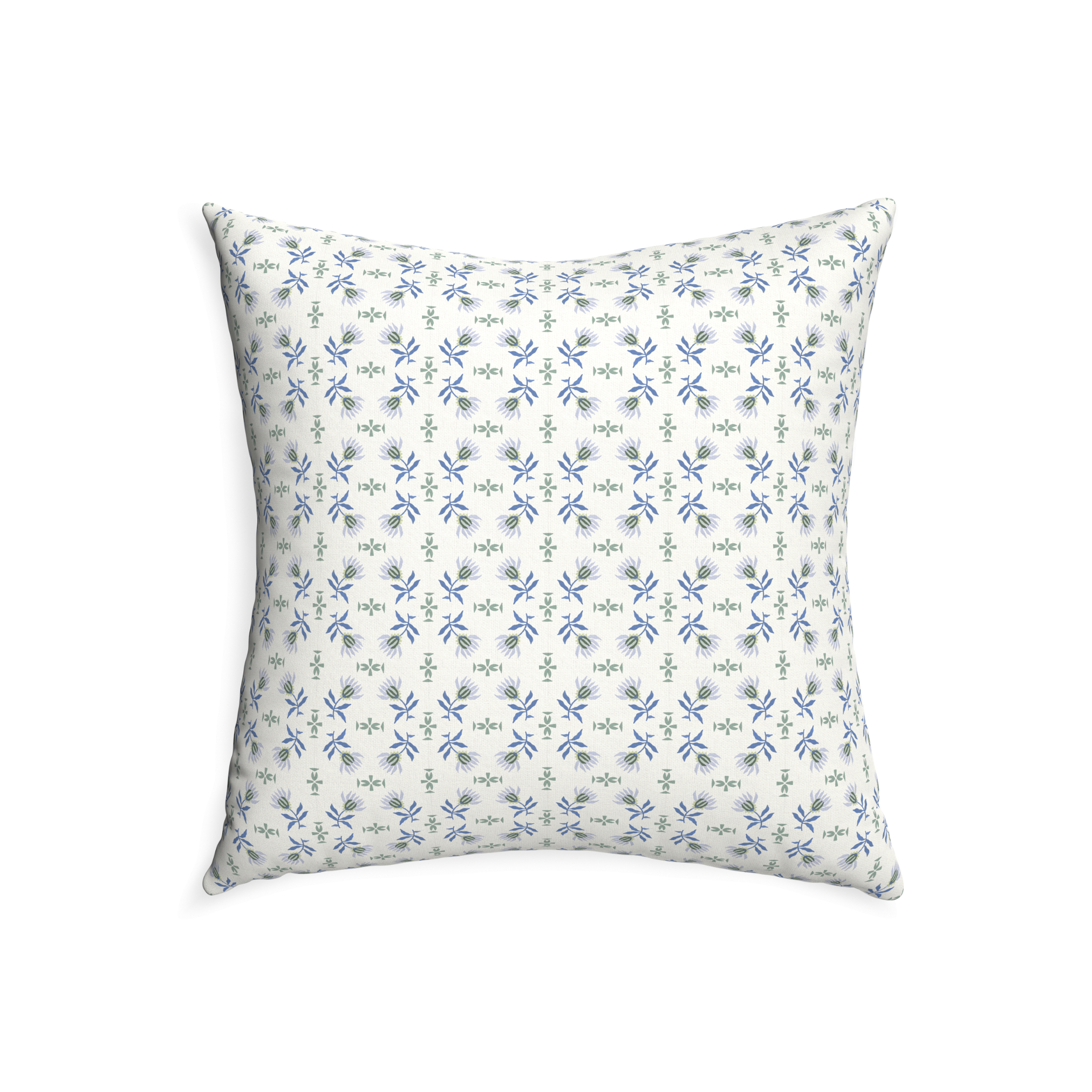 Pillow Printed Cotton Lee Cornflower