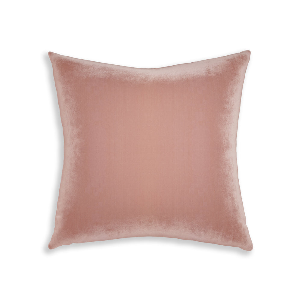 22-square quartz velvet custom pillow with n on white background