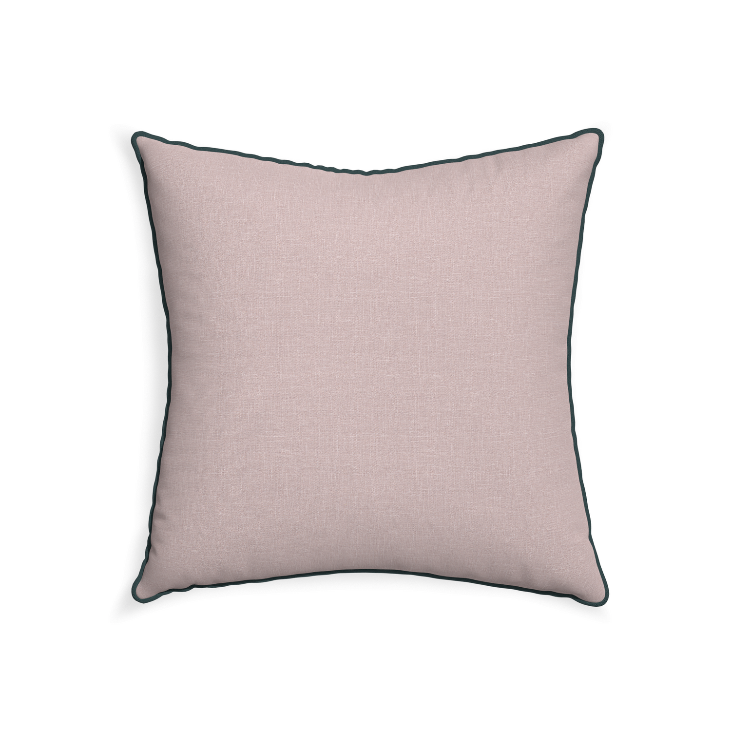 22-square orchid custom mauve pinkpillow with p piping on white background