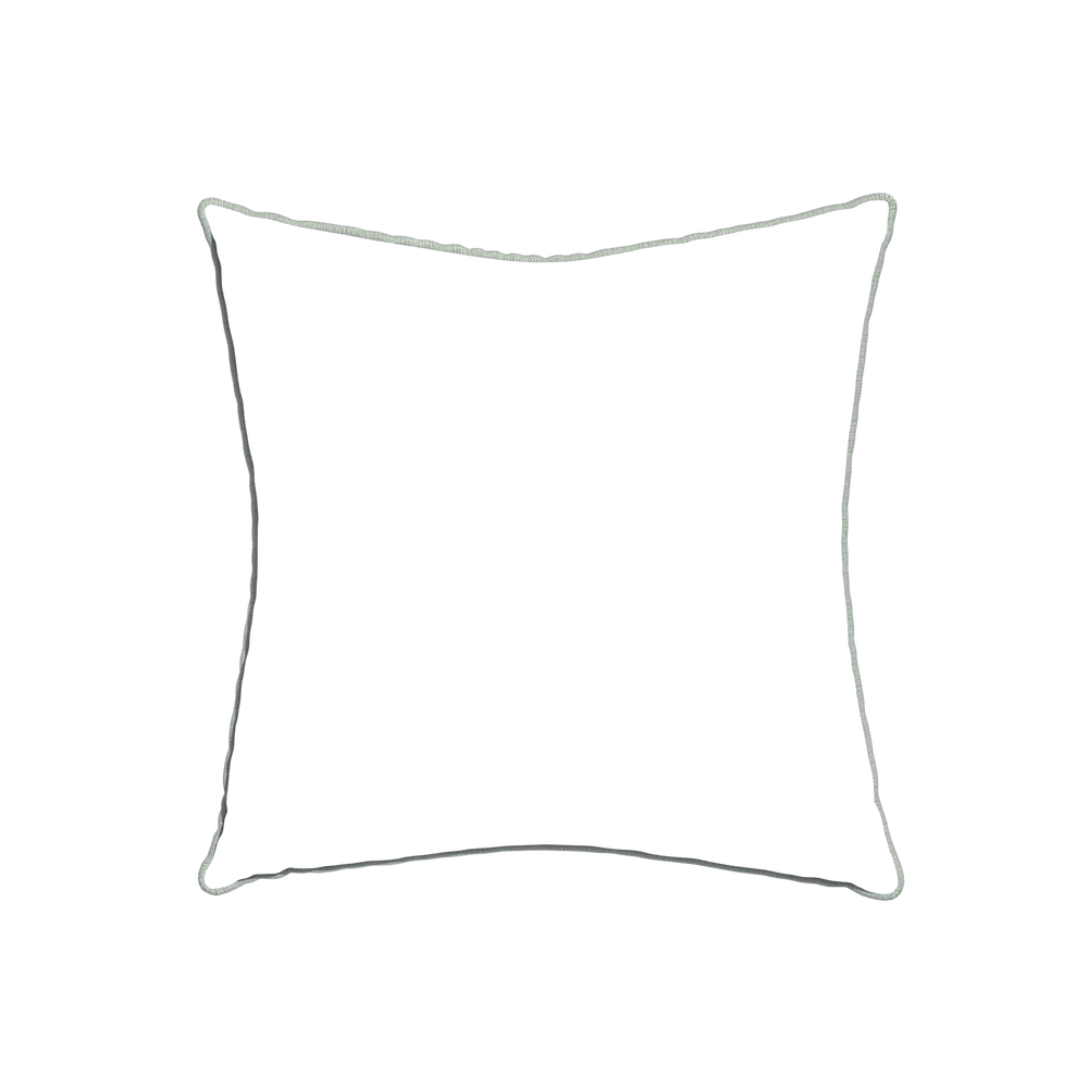 22-square beatrice custom embroidered wavepillow with sea piping on white background