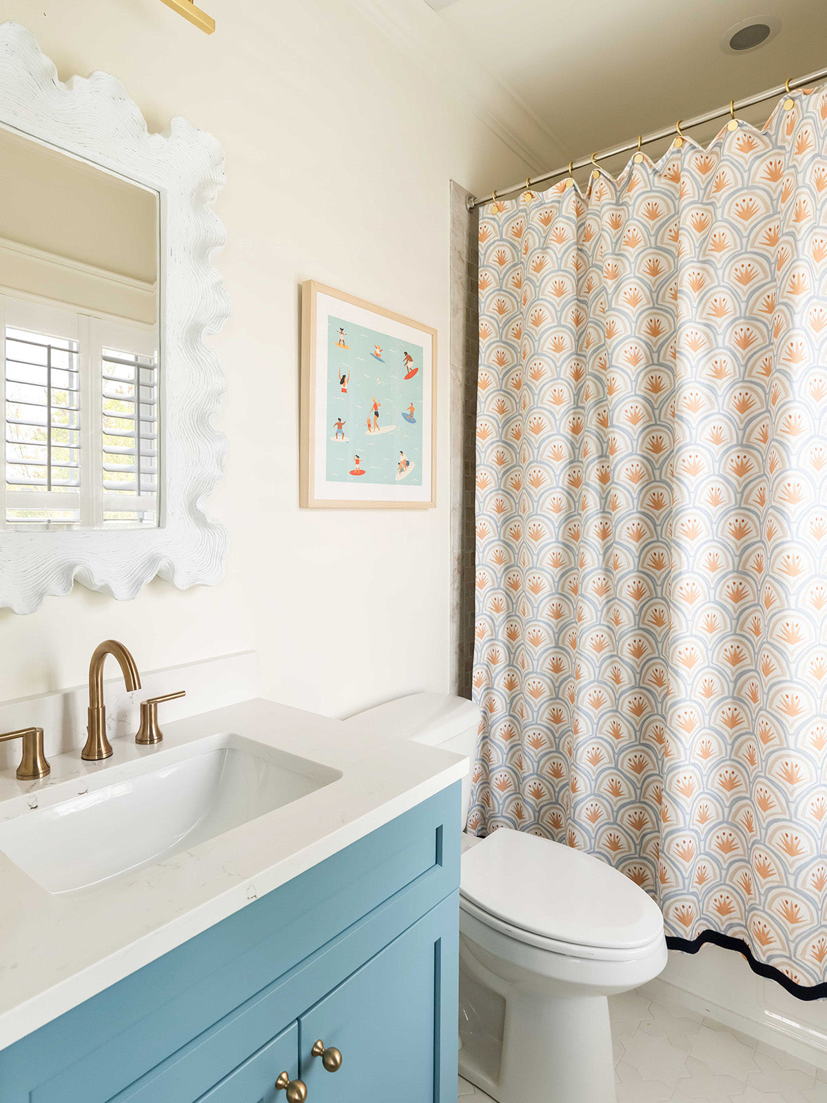 CollectionUGC 3x4 showercurtains thatcherapricot