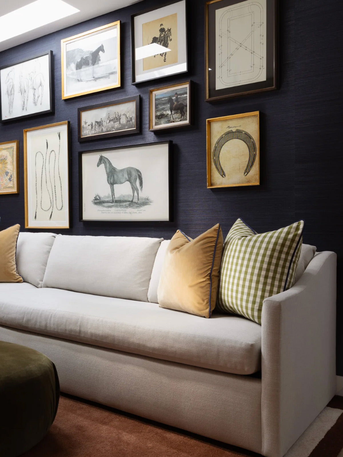 CollectionUGC 3x4 solidgrasscloth midnight