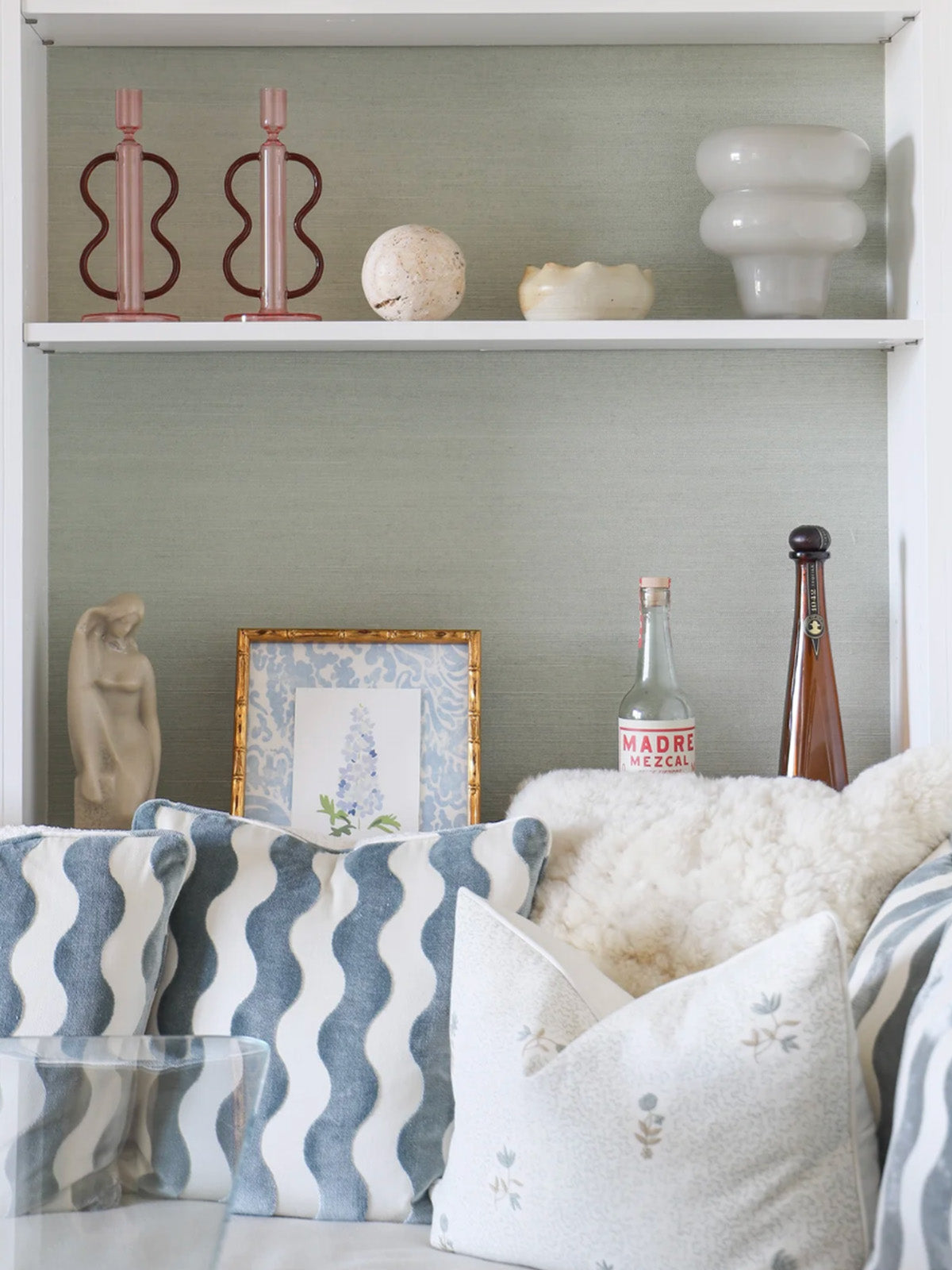 CollectionUGC 3x4 solidgrasscloth seasalt