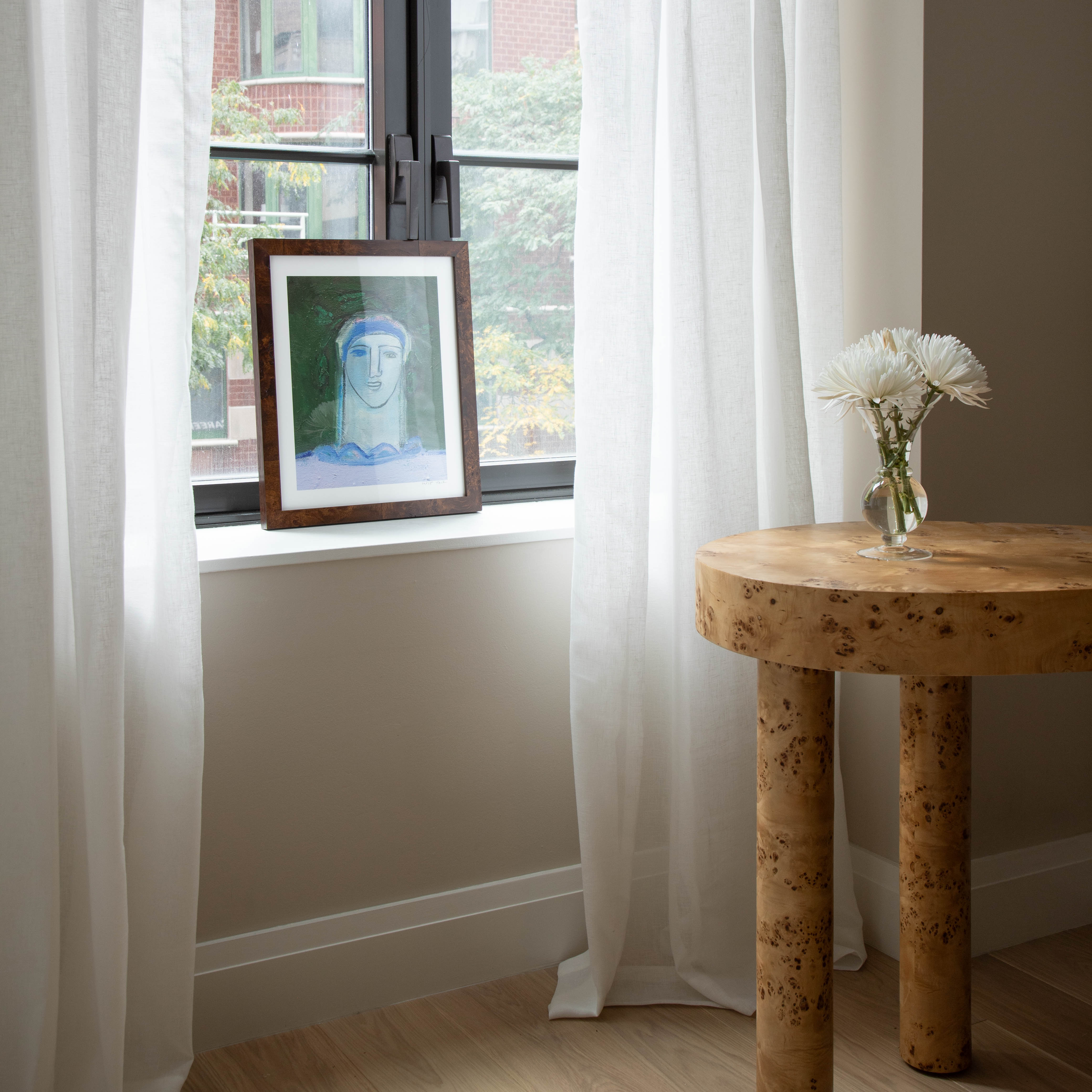Pepper Home Flour Sheer Cafe Curtain - Thumbnail 4