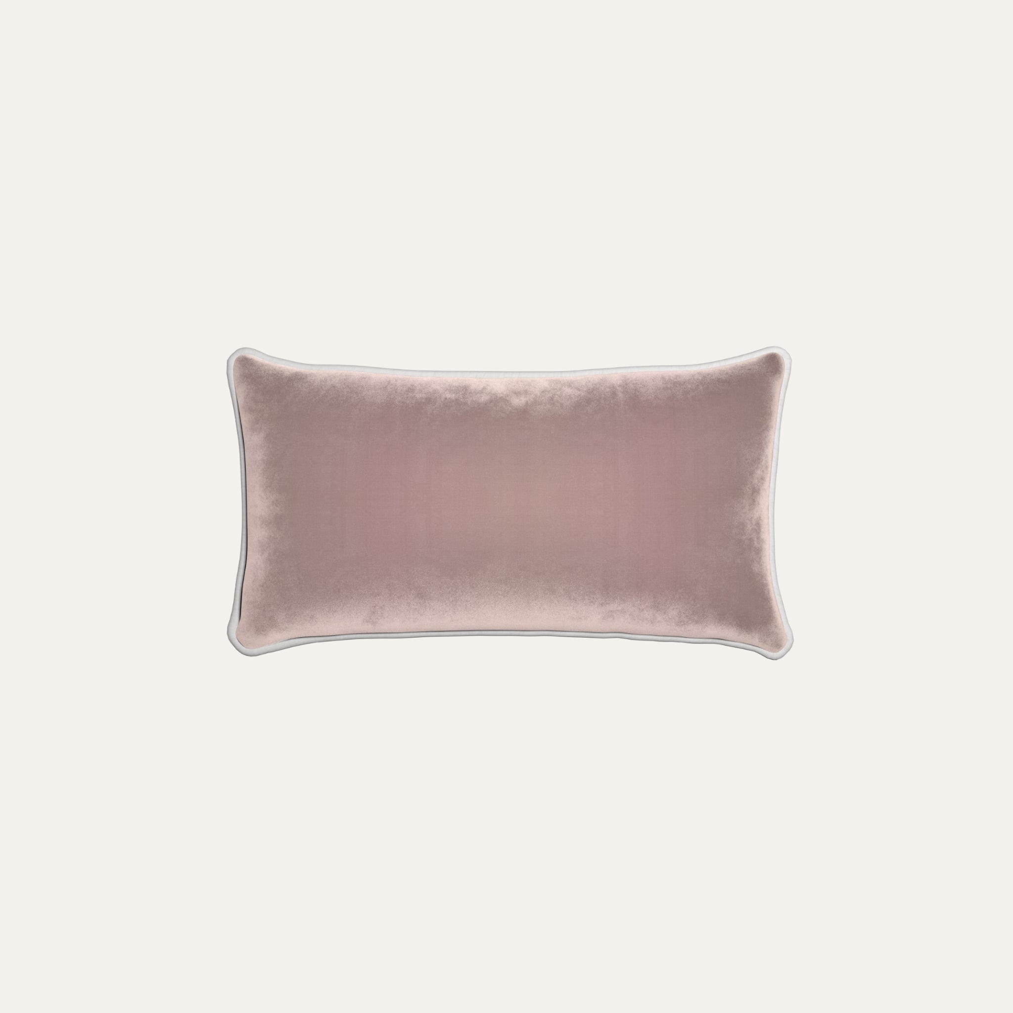 Mauve Velvet Throw Pillow