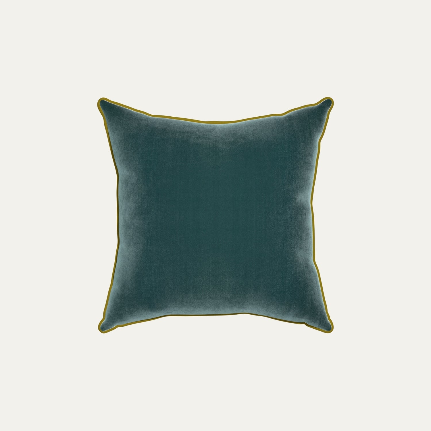 Peacock Velvet Throw Pillow