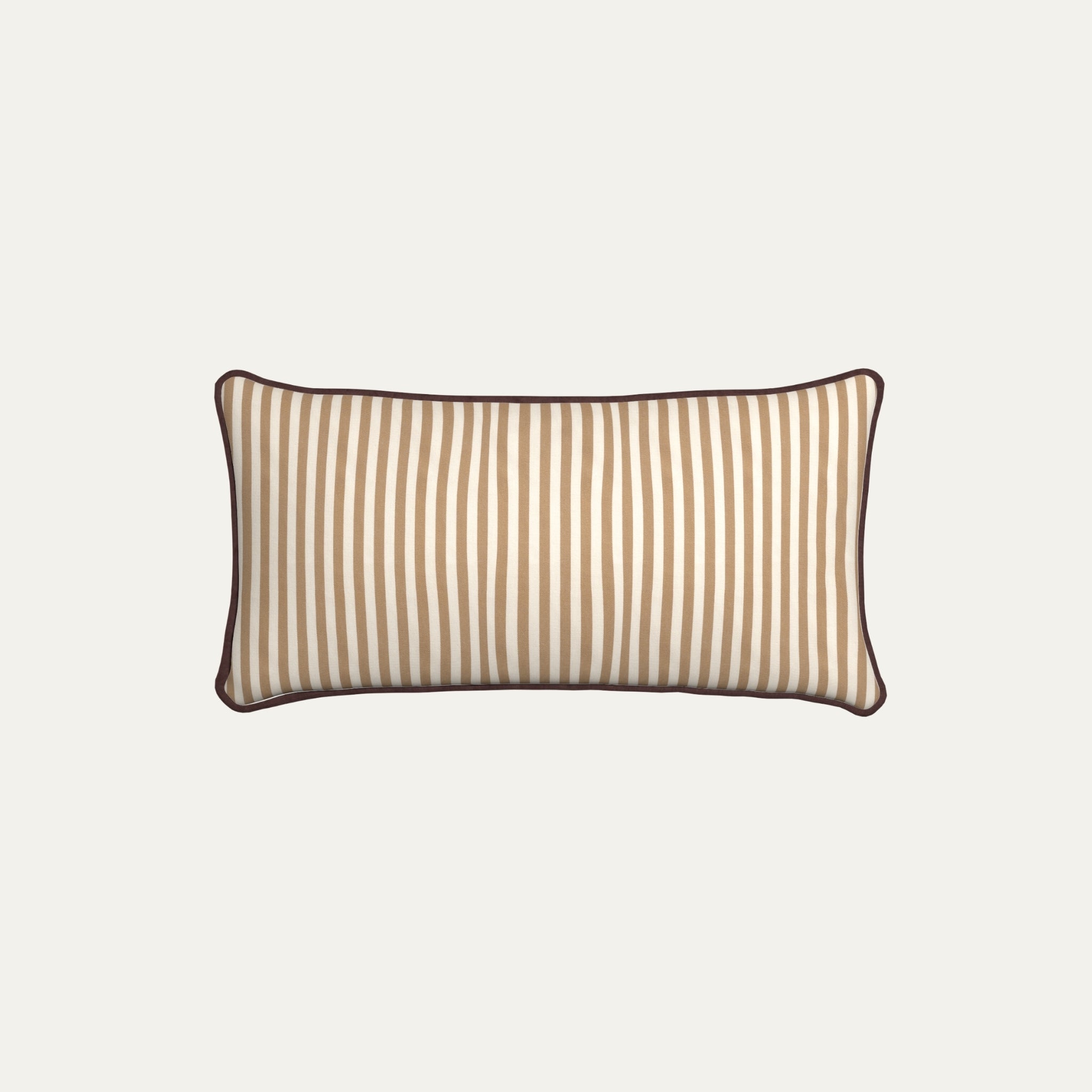 Louisa Camel Woven Throw Pillow