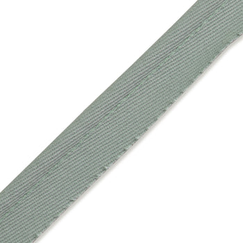 sage green pillow trim piping