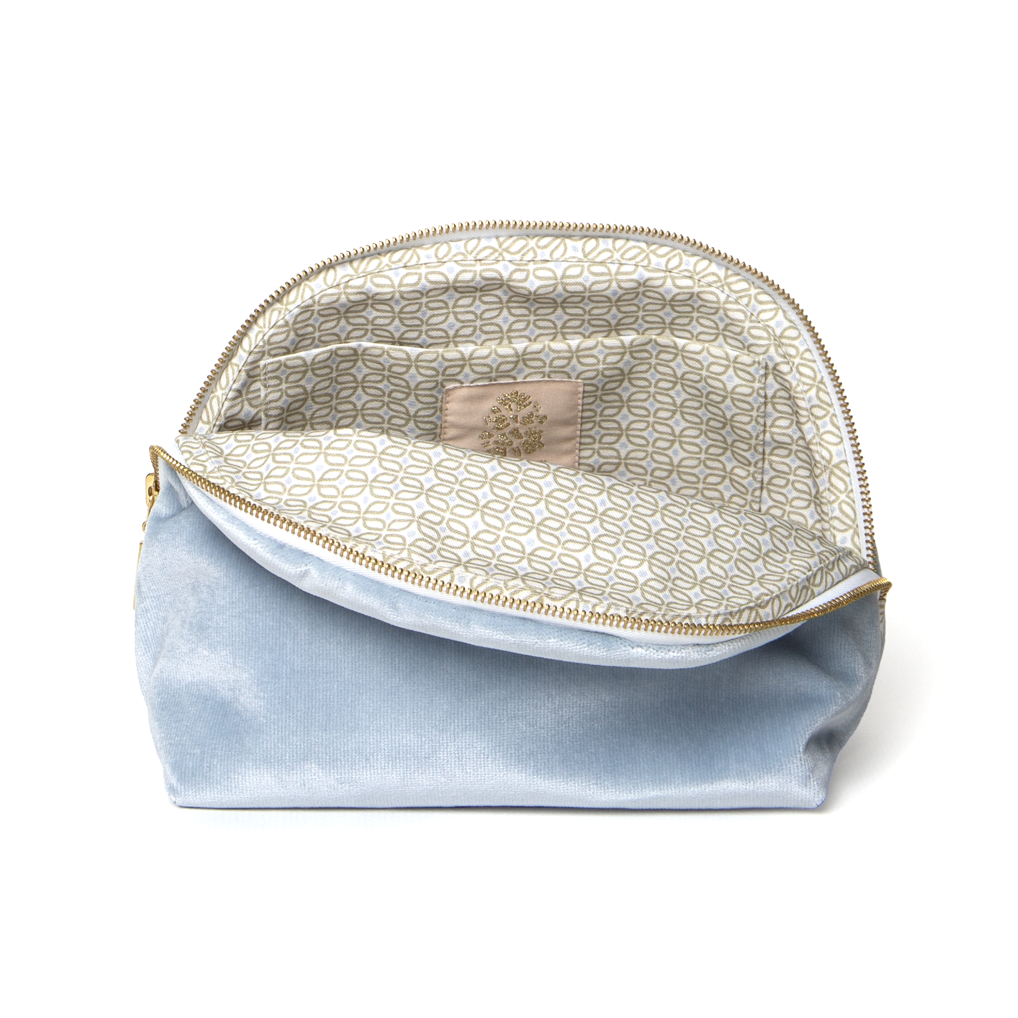 Sea Salt Velvet The Custom Everything Pouch - Thumbnail 2