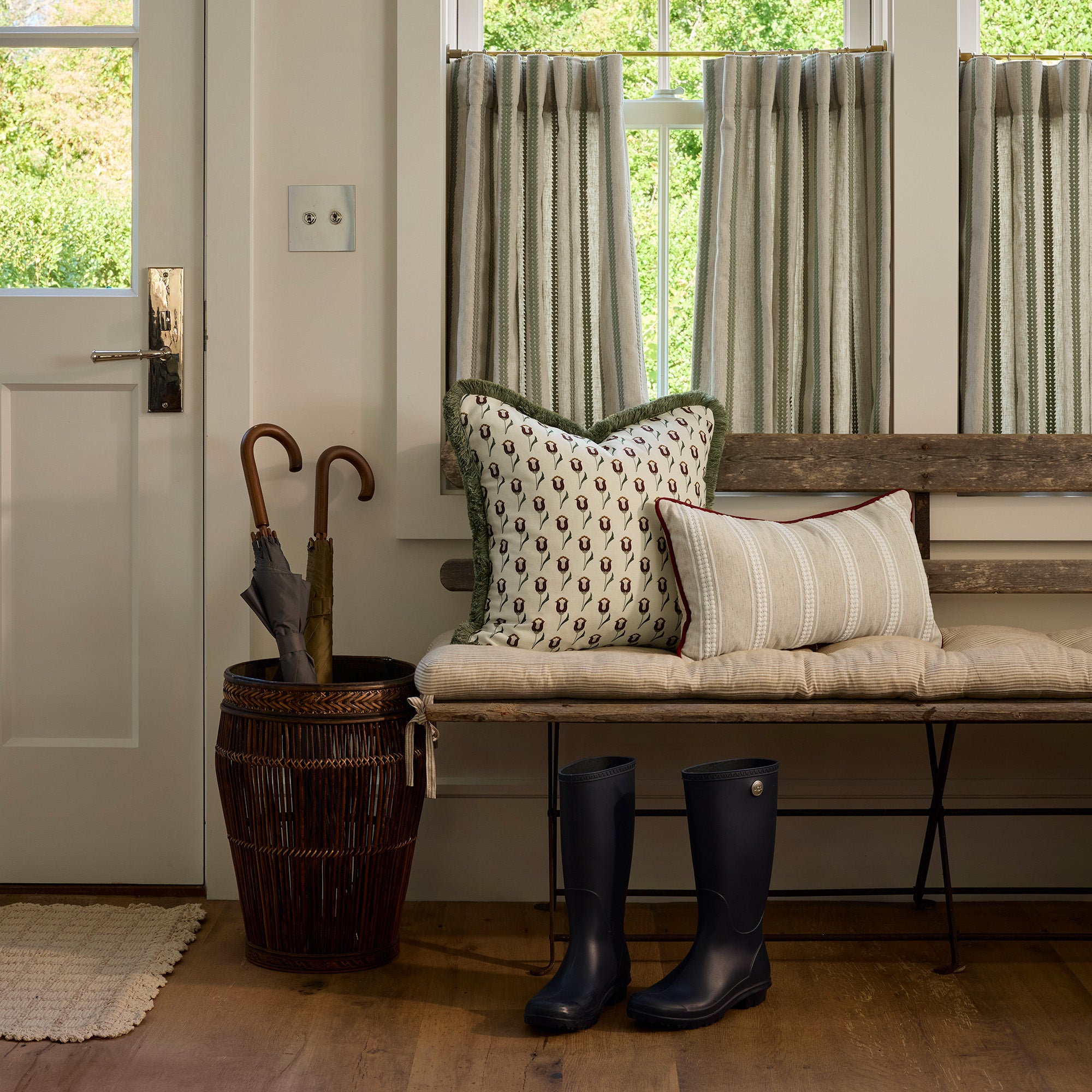 Vivienne Custom Cafe Curtain - Thumbnail 2