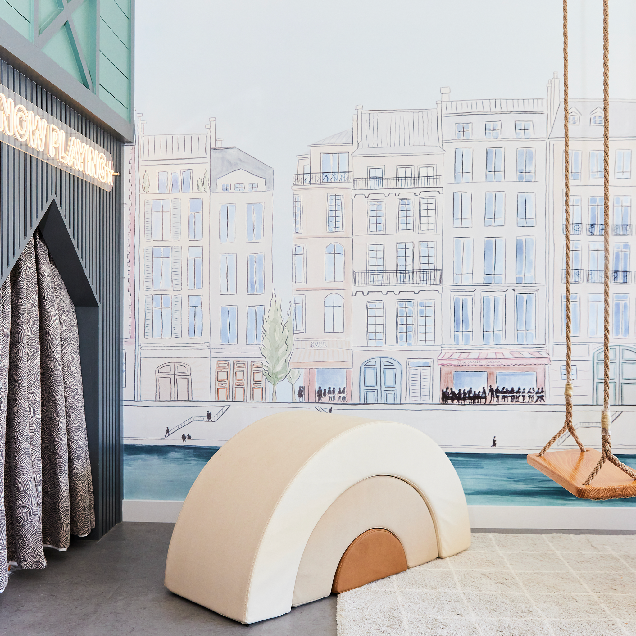Delphine Clay Coated Wallpaper Mural