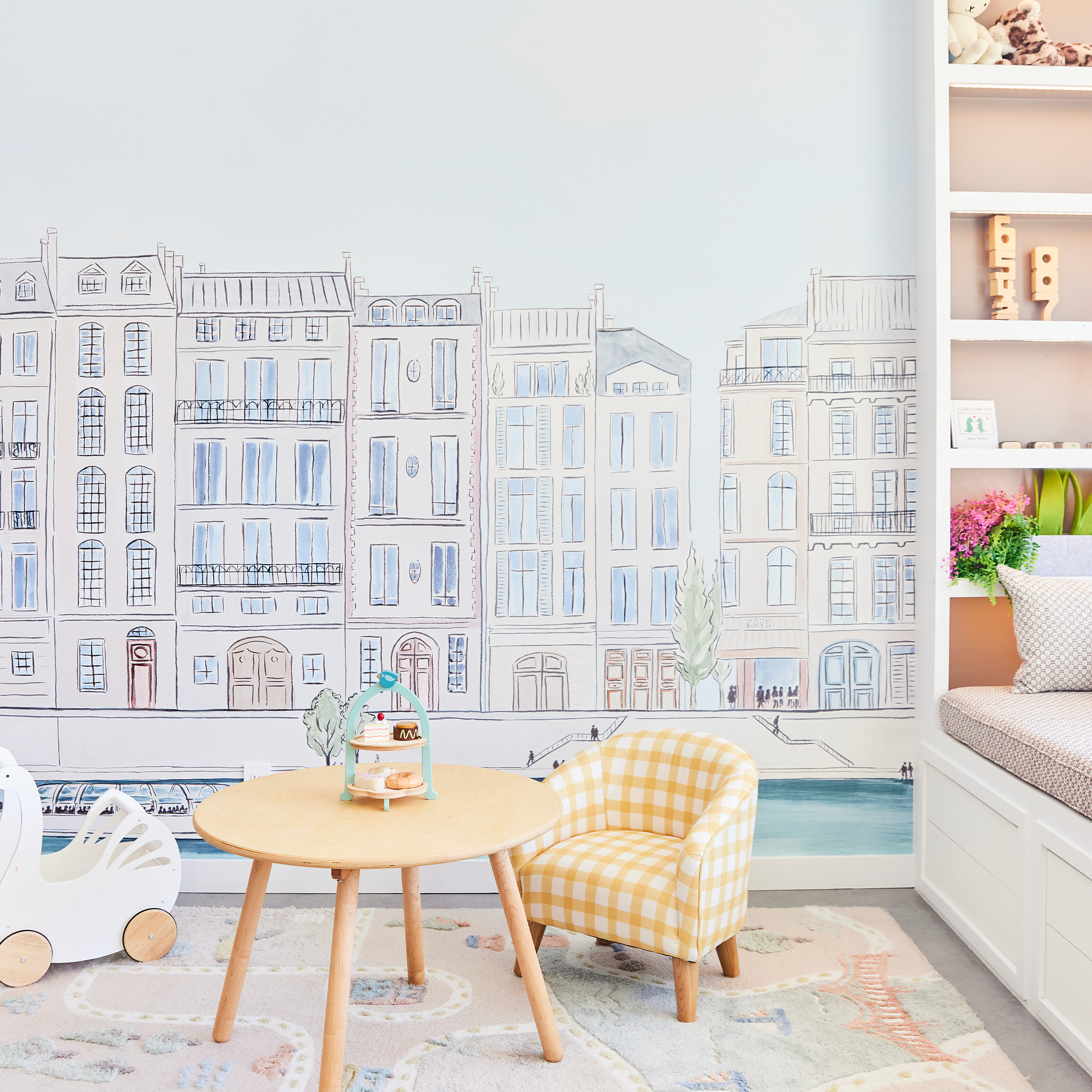 Delphine Clay Coated Wallpaper Mural - Thumbnail 3