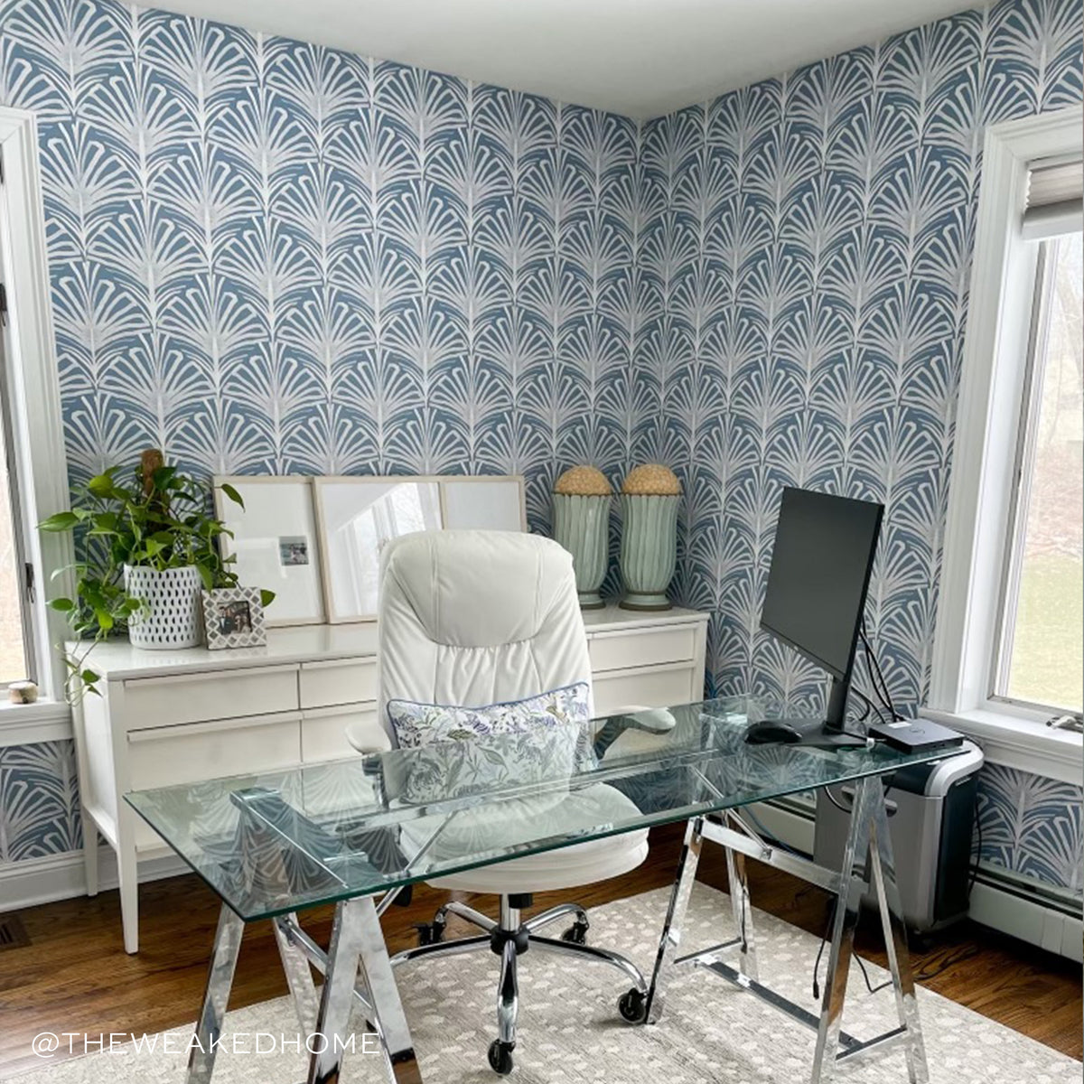Modern Home Office Wallpaper
