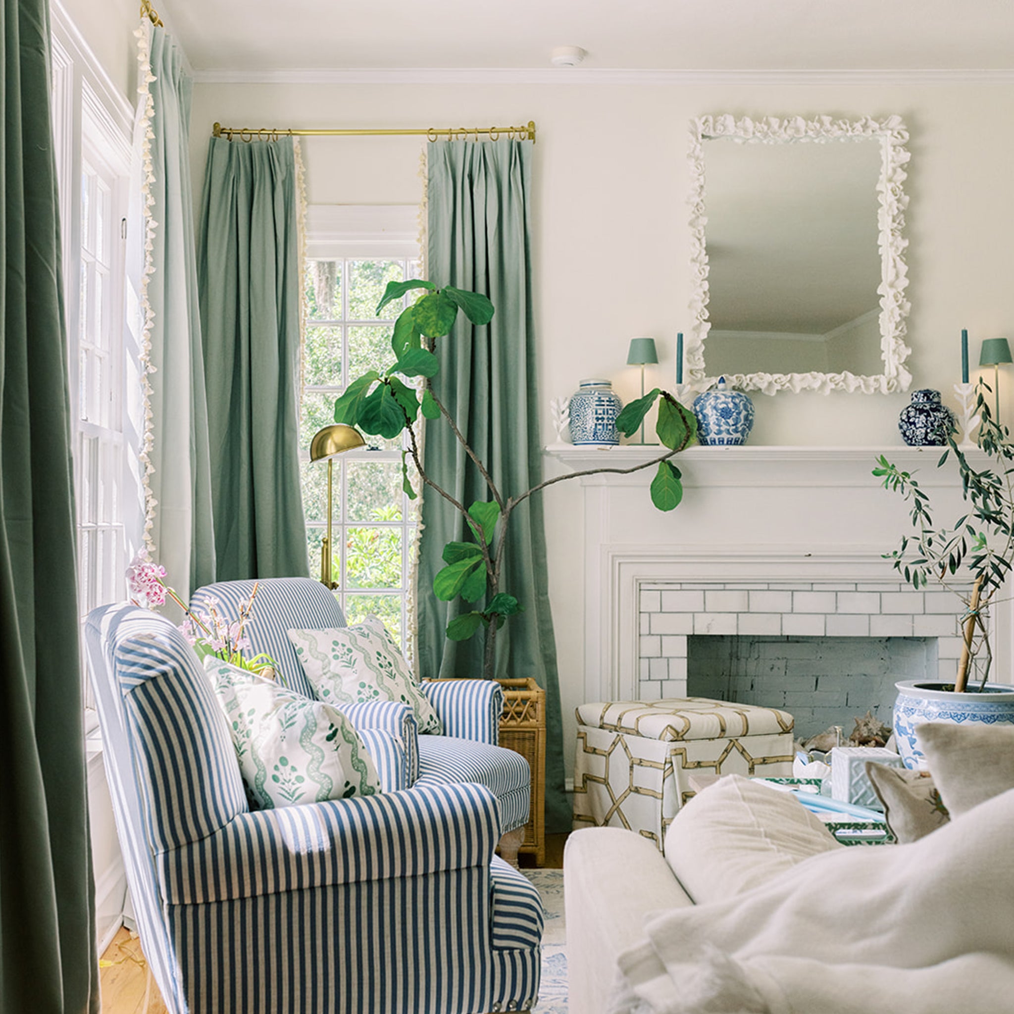 UGC Curtain SolidCotton Sage SarahGTucker 1