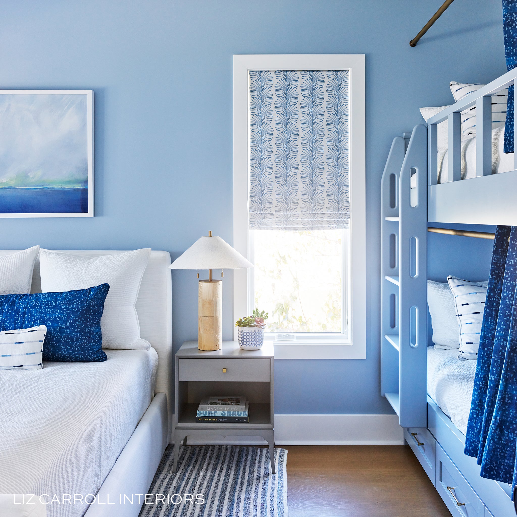 UGC Fabric PrintedCotton Emma Sky LizCarrollInteriors