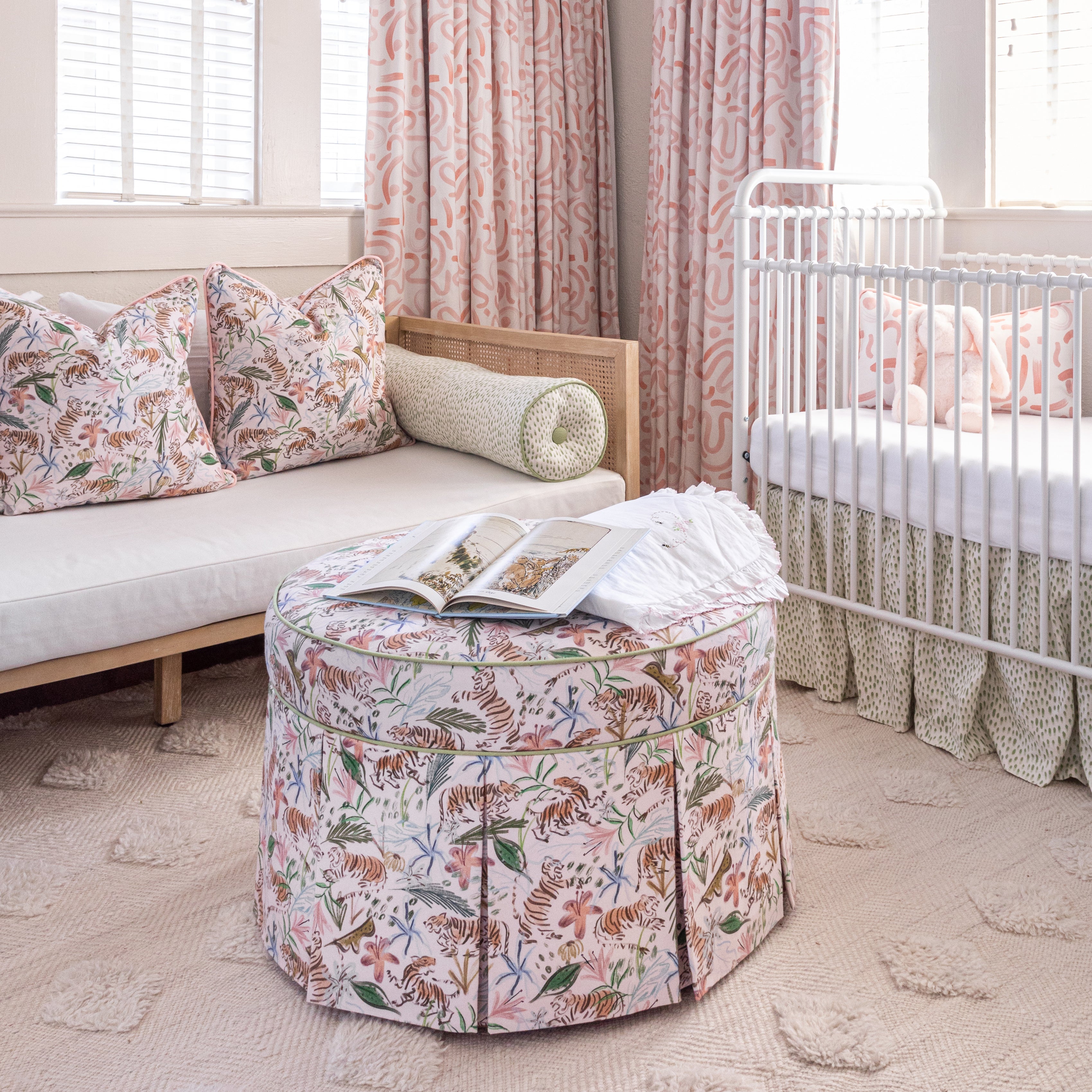 UGC Fabric PrintedCotton FridaPink SusannaHarbinInteriors