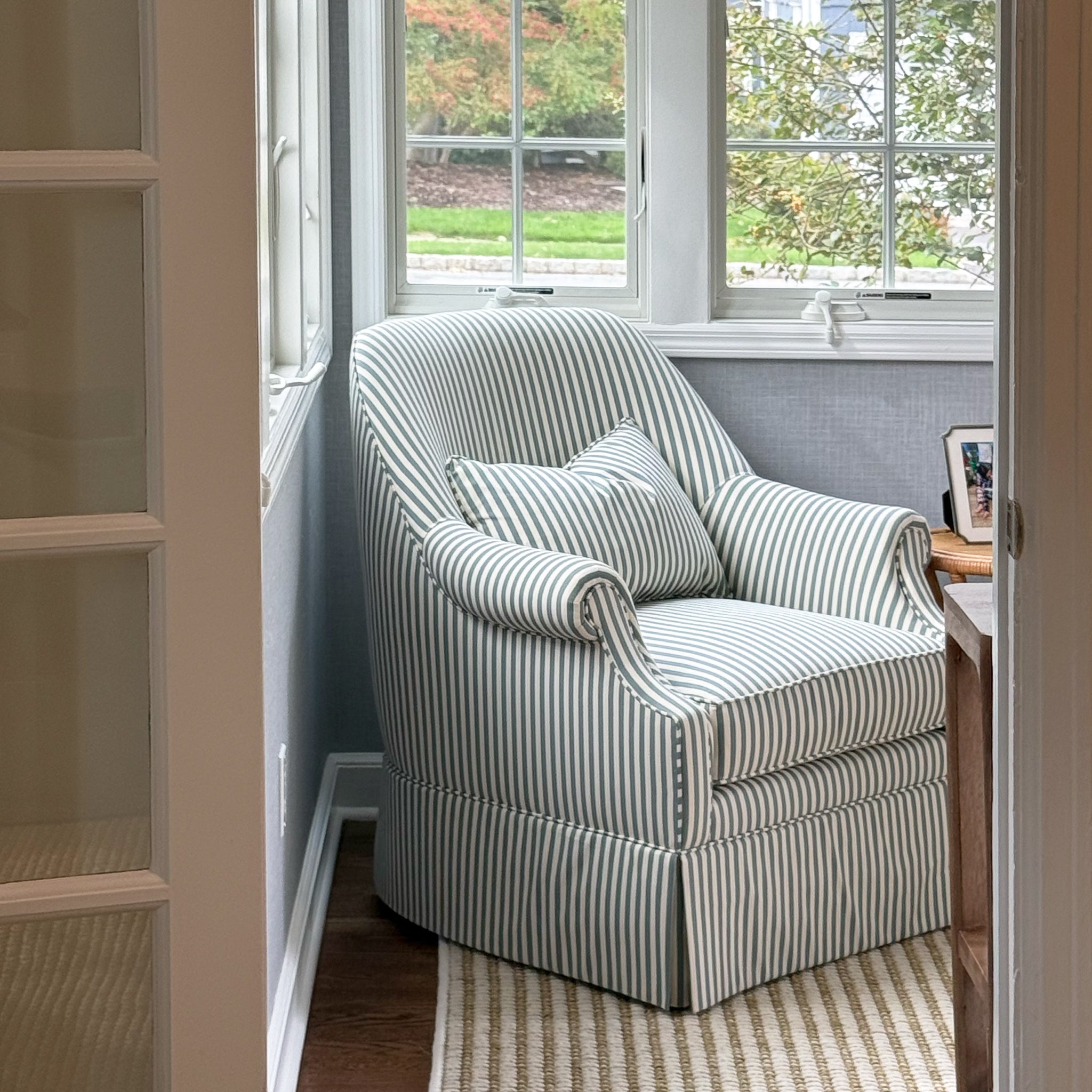 FEATURED: Customer Photo. Shown in Louisa Harbor / Kick Pleat Skirt.