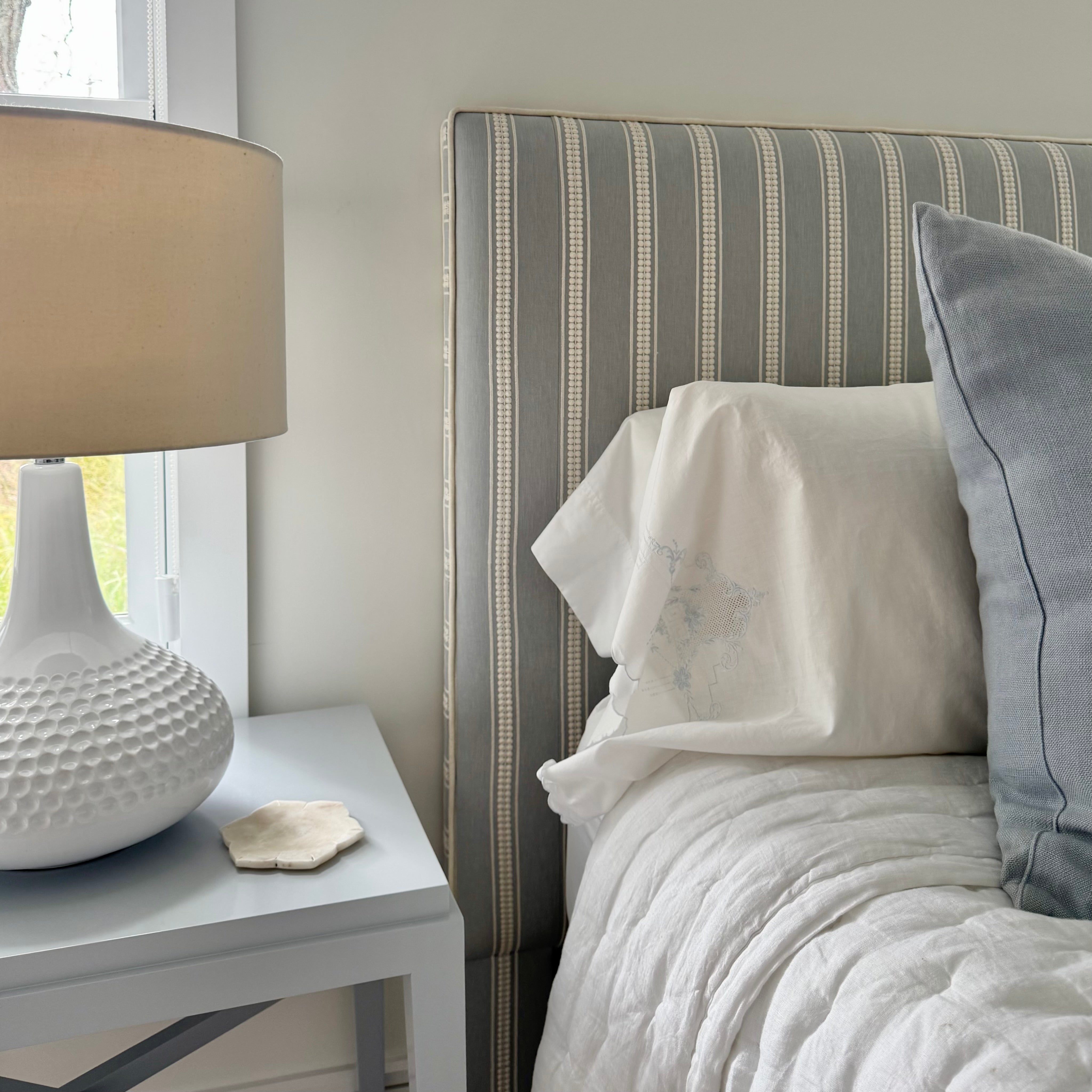UGC Furniture Headboard Delaney Margot Mist Raith 101725 1