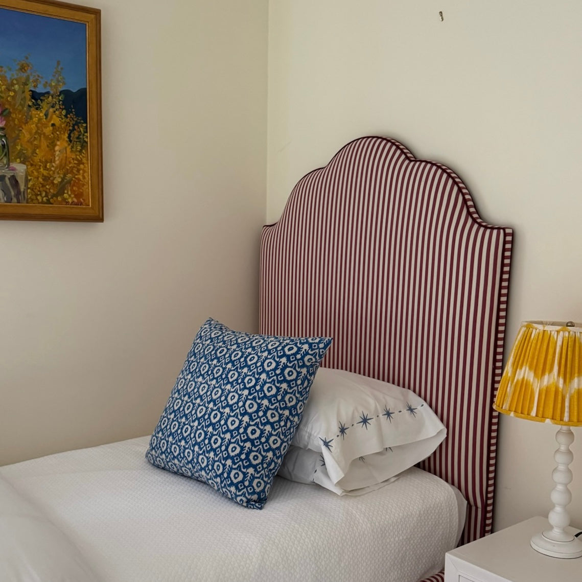 UGC Headboard Regina Louisa Cranberry EllieH