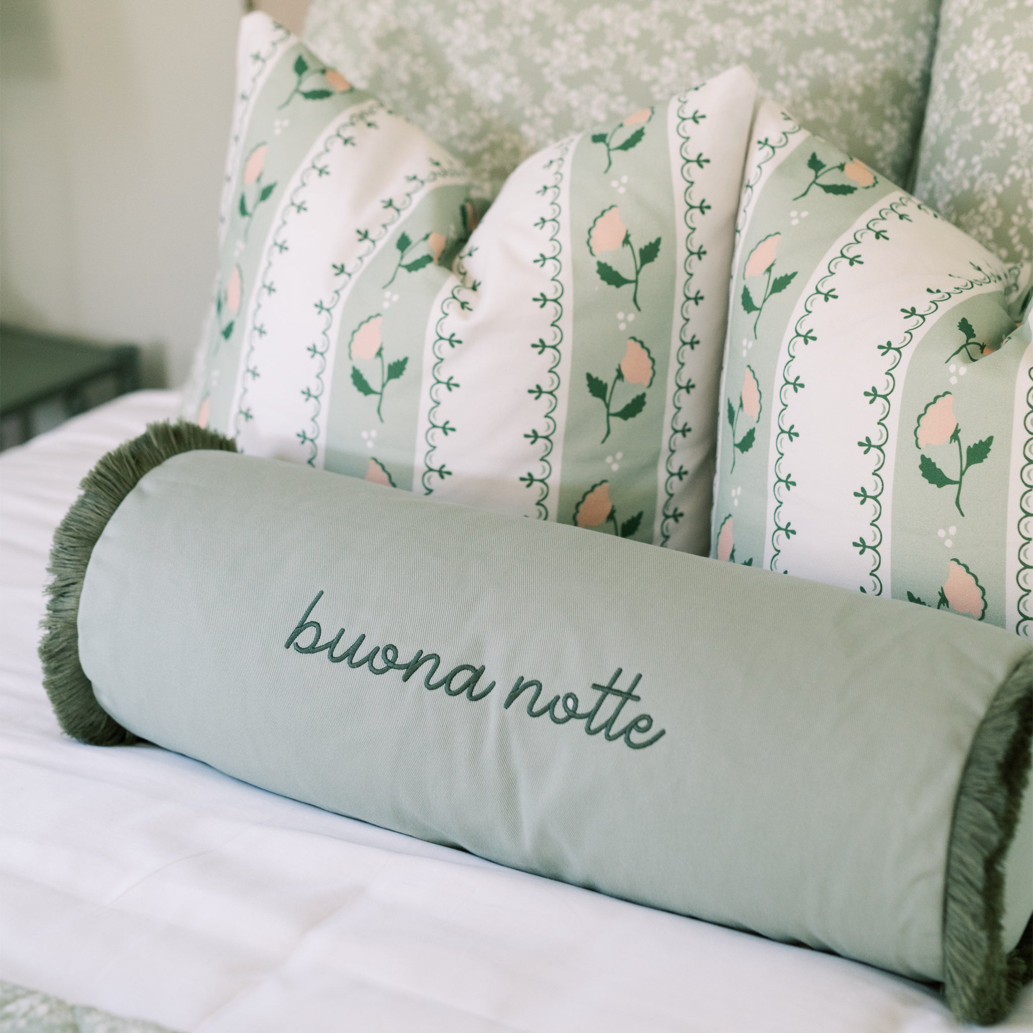 UGC Pillow Solidcotton Sage mollyboyd 1