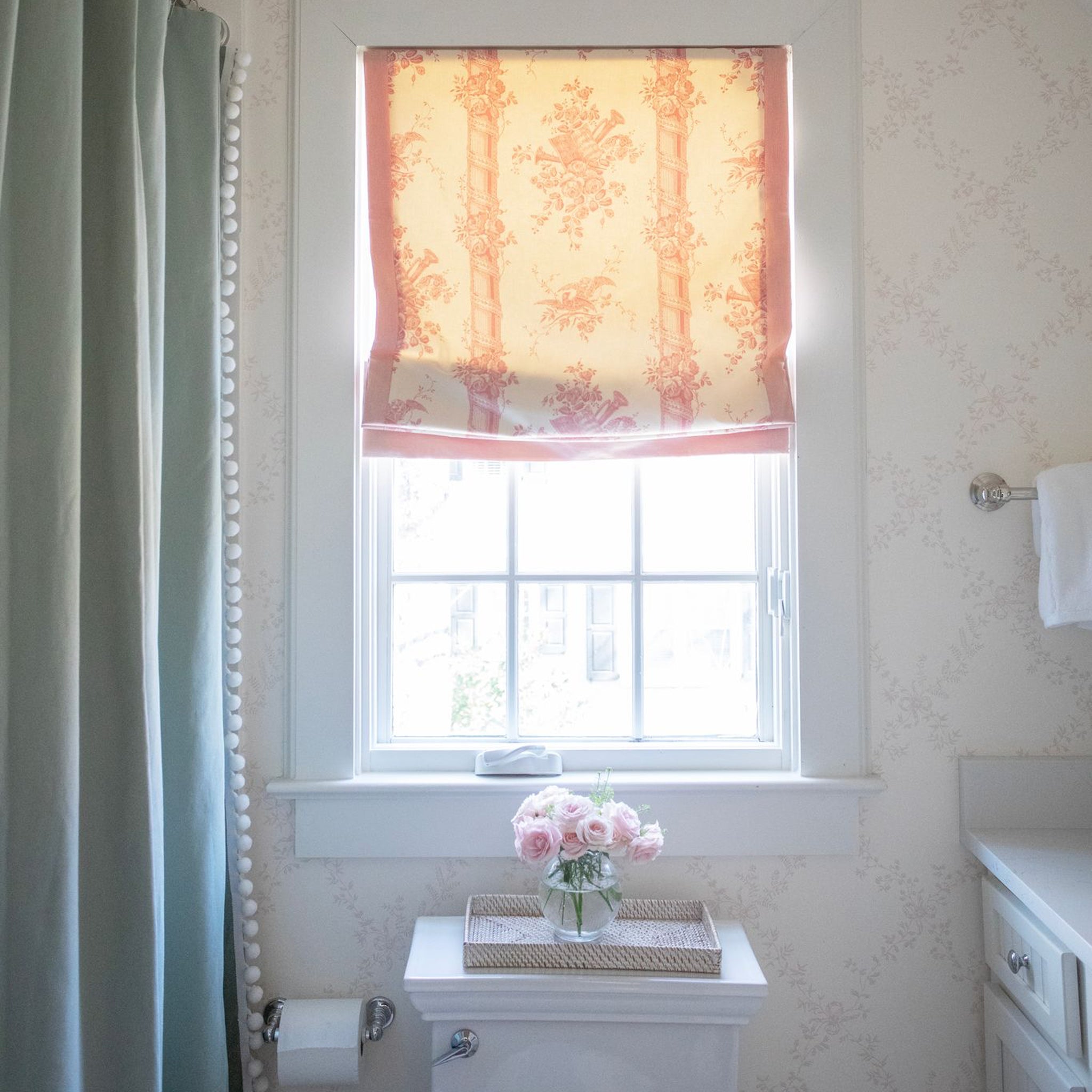 UGC ShowerCurtain SolidCotton Sage elizabethwcook 3