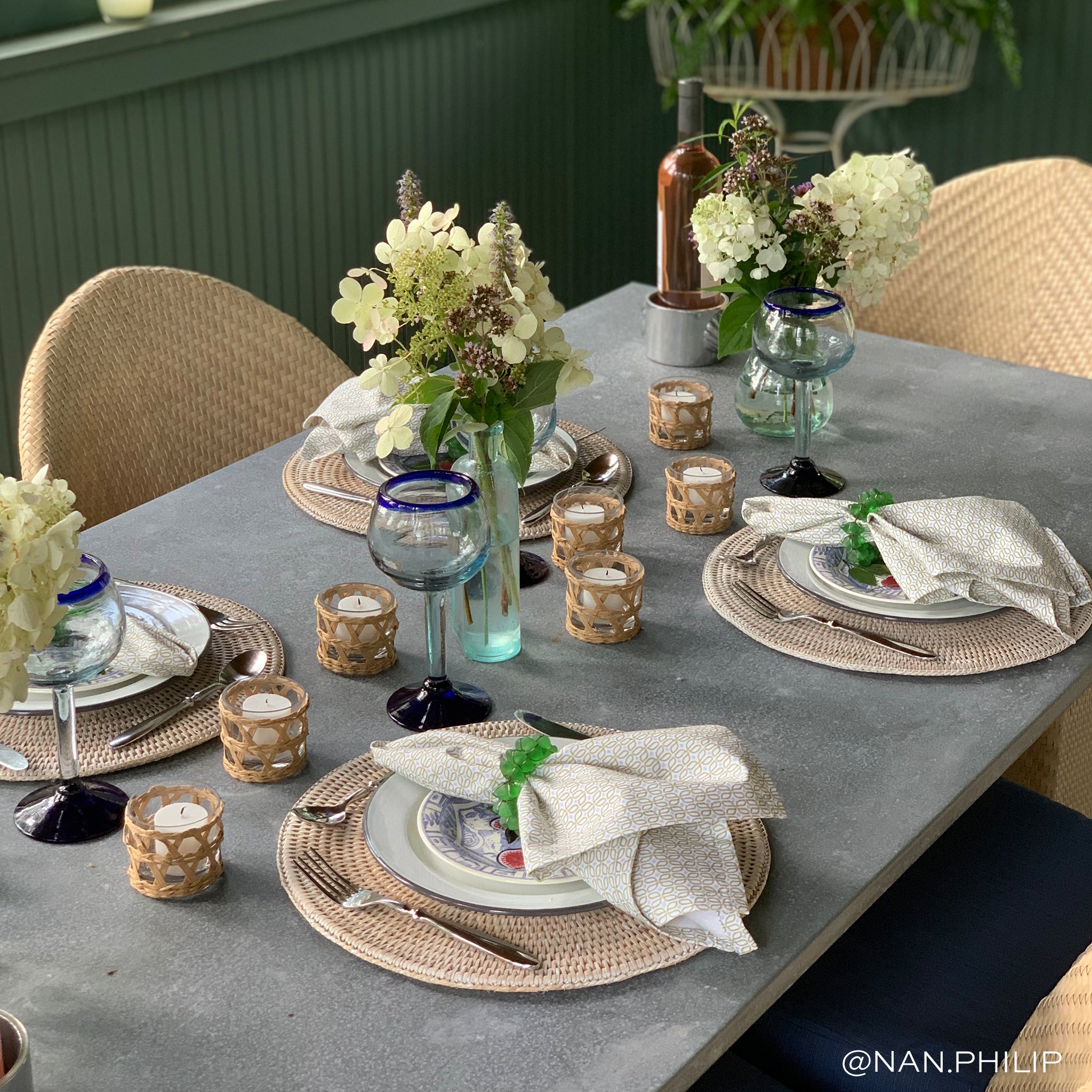 UGC TableLinen PrintedCotton Loomi Moss nanphilip 1
