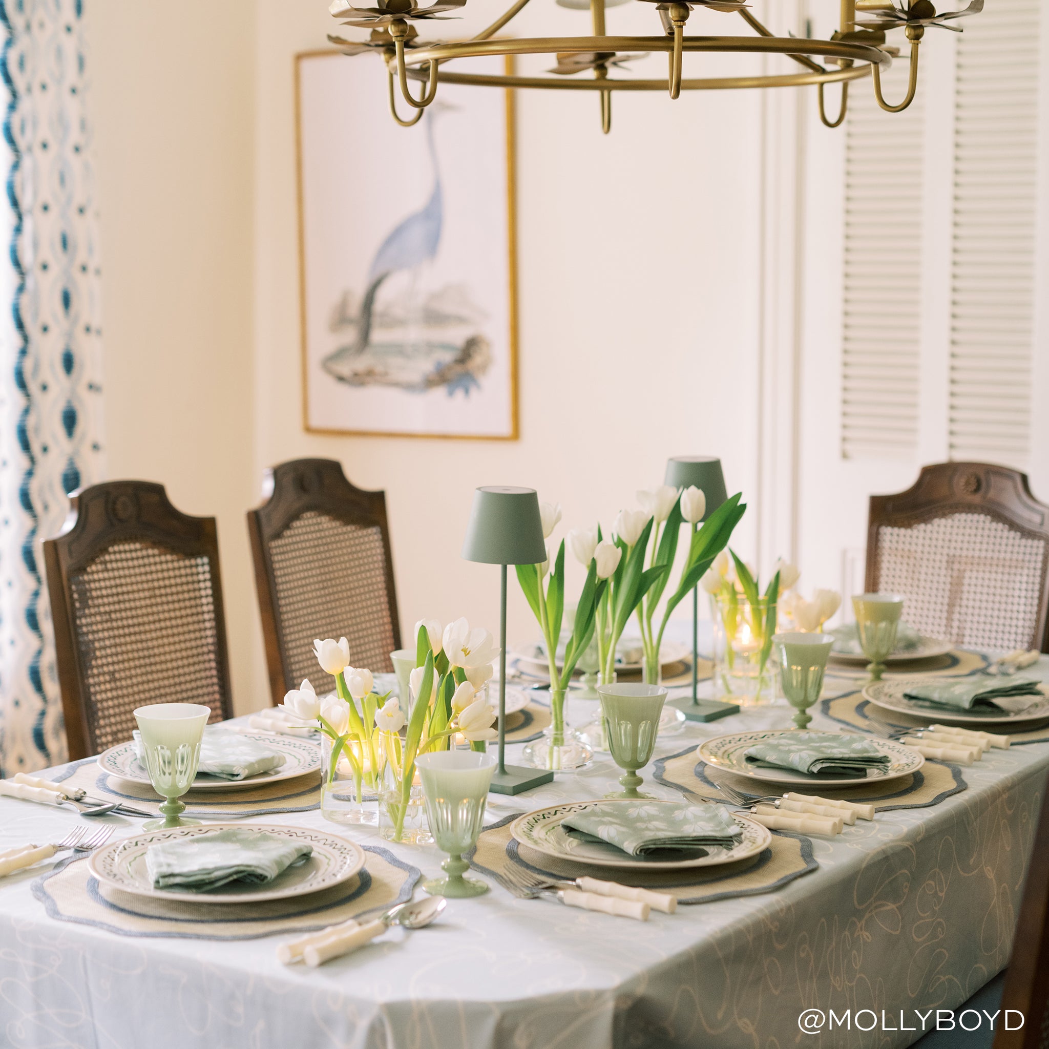 UGC TableLinen PrintedCotton Serena SeaSalt mollyboyd 2