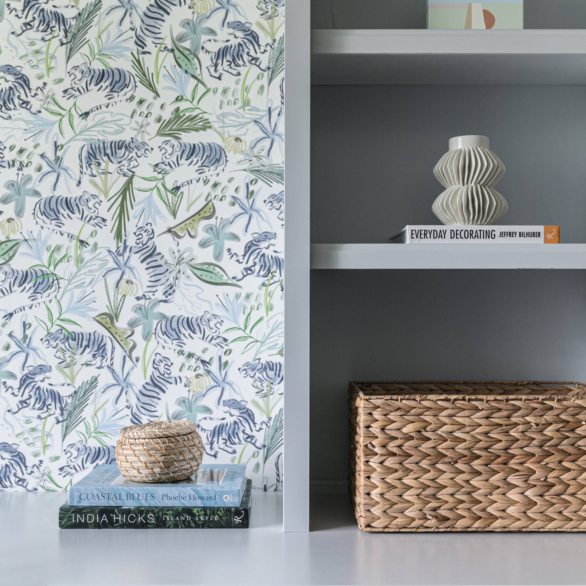 Frida Green Performance Wallpaper Swatch - Thumbnail 5