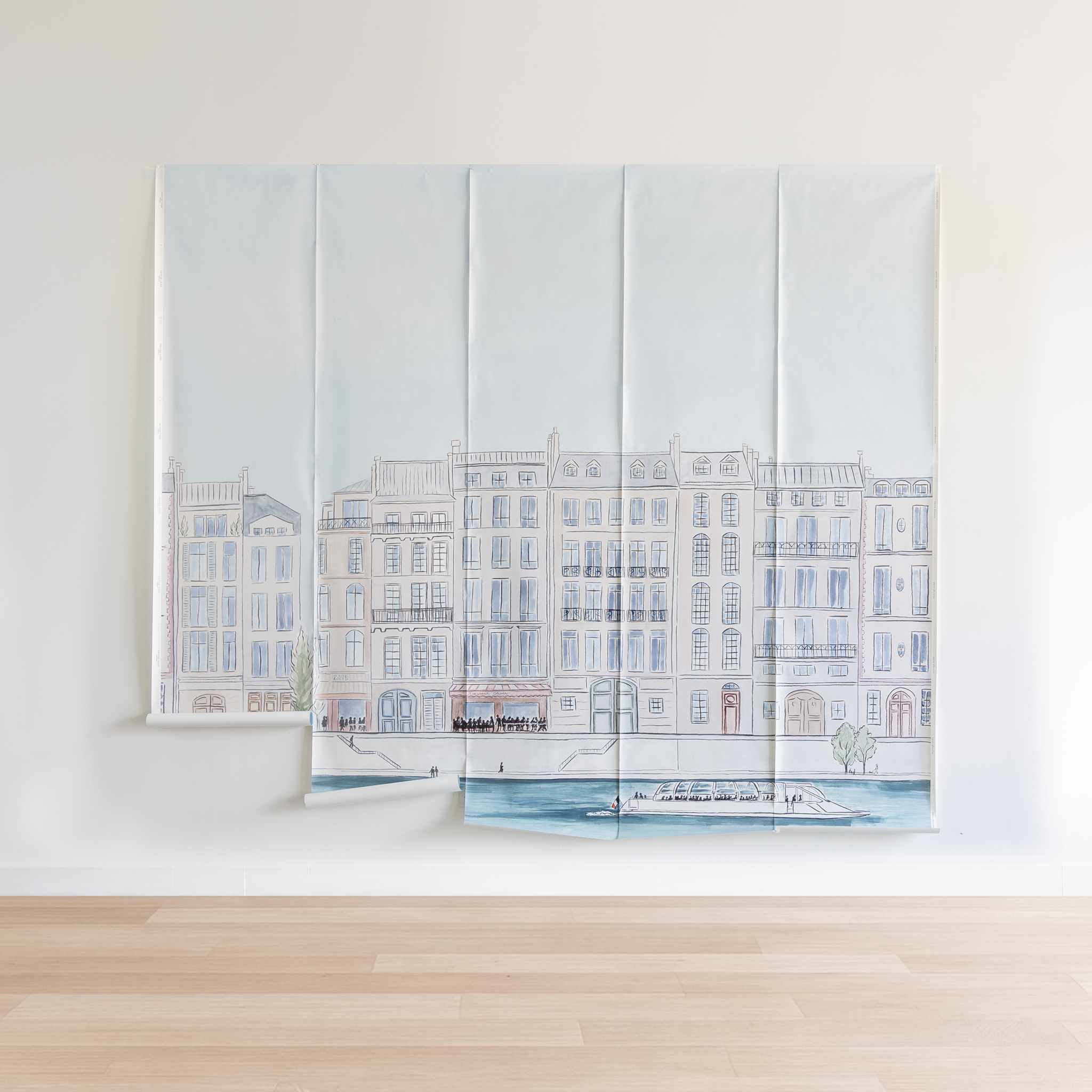 Delphine Clay Coated Wallpaper Mural - Thumbnail 2