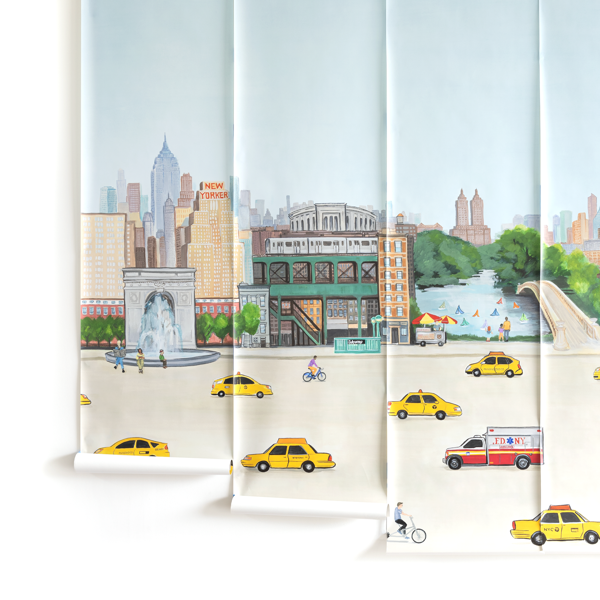 Bleecker Removable Wallpaper Mural