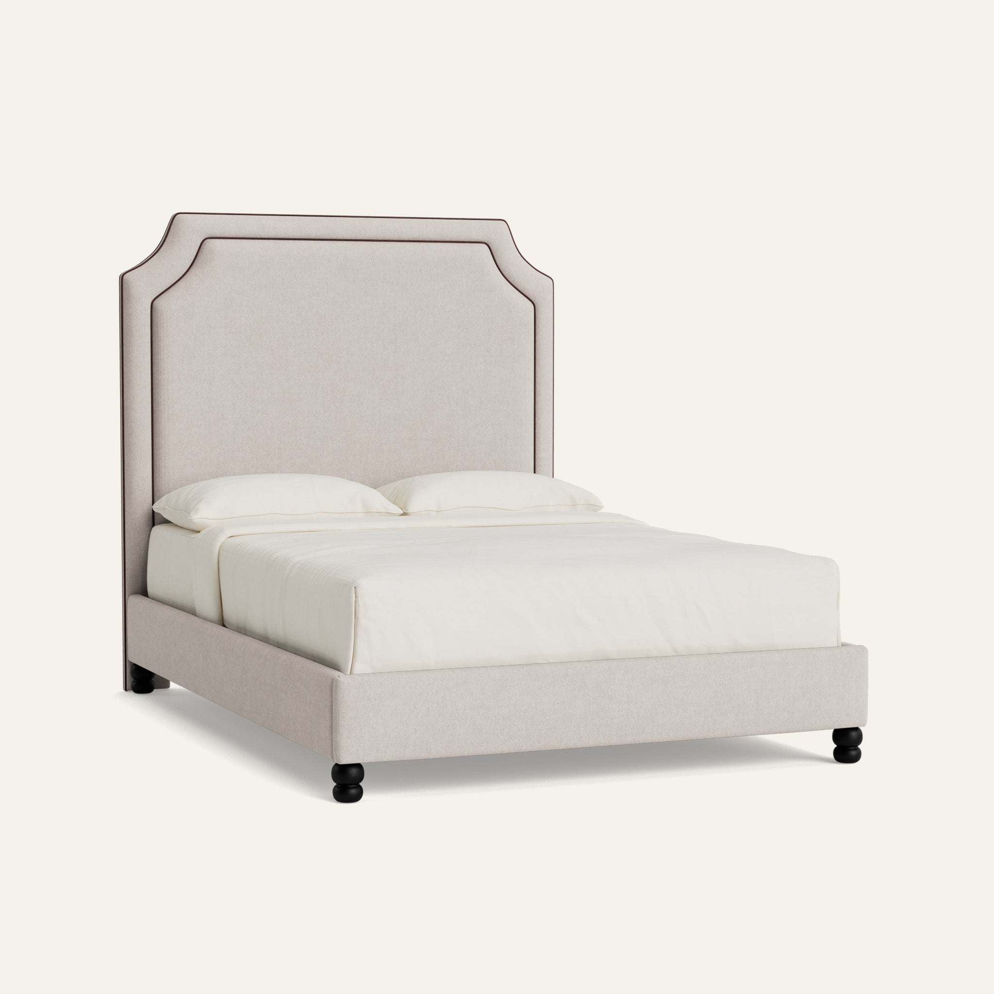 FEATURED: 9" Rails / Rounded / Ebony / 4" Channel / Walnut Welt