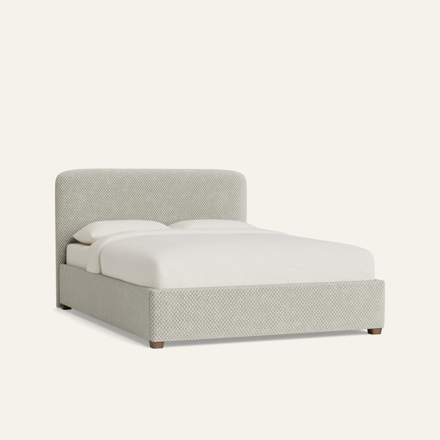 FEATURED: Shown in Queen / Tapered Legs / Smoke