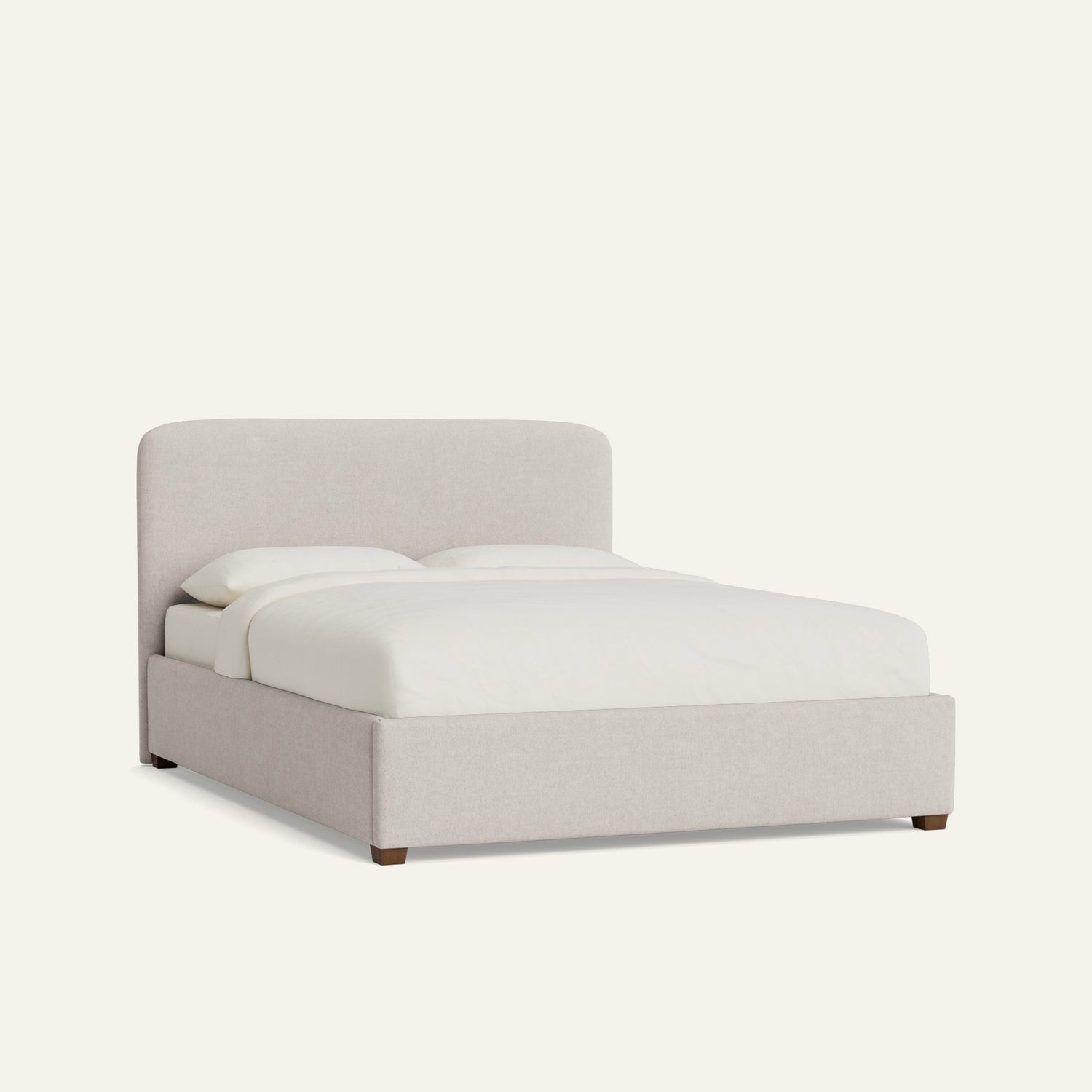 FEATURED: Shown in Queen / Tapered Legs / Tobacco