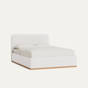FEATURED: Shown in Queen / Wood Base / Oak