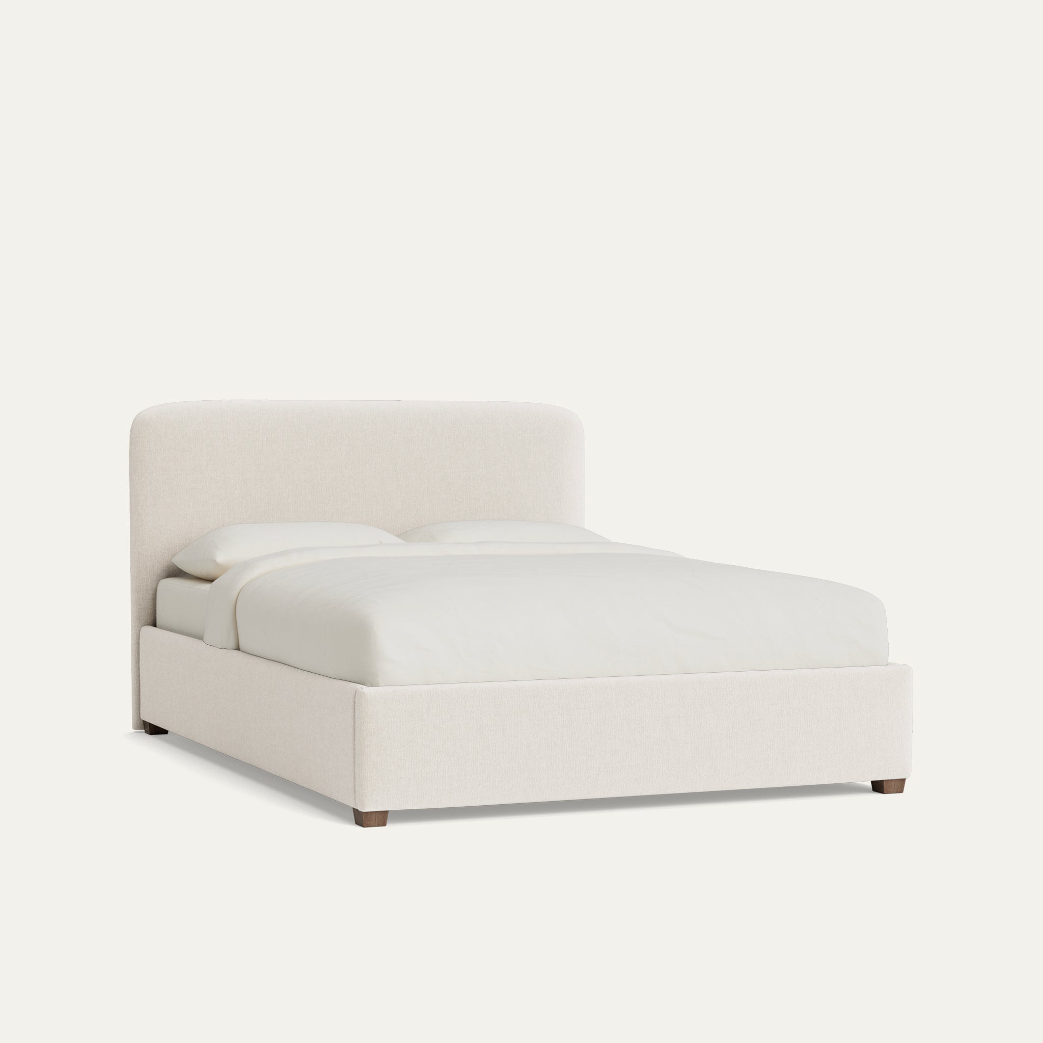 FEATURED: Shown in Queen / Tapered Legs / Smoke