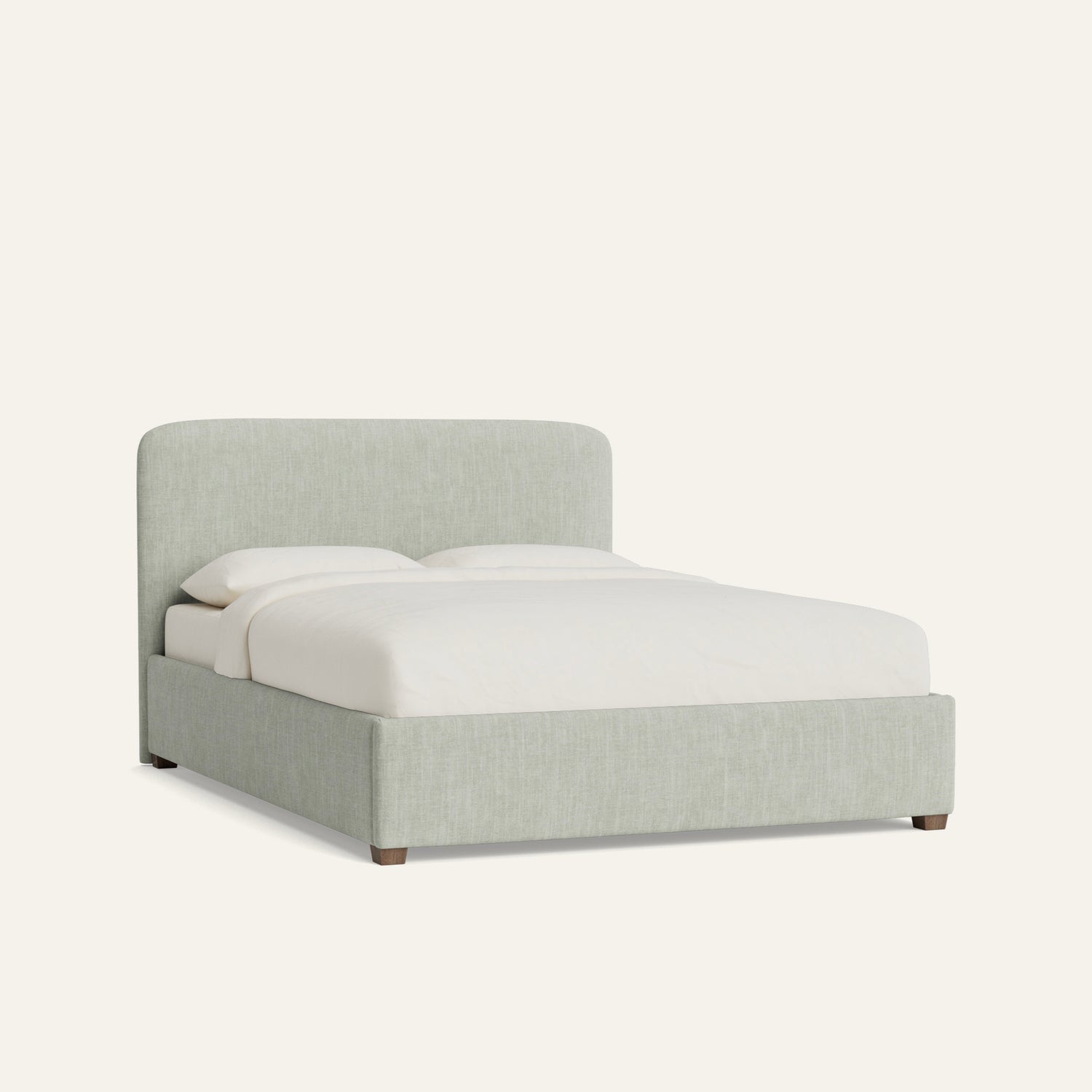 FEATURED: Shown in Queen / Tapered Legs / Smoke