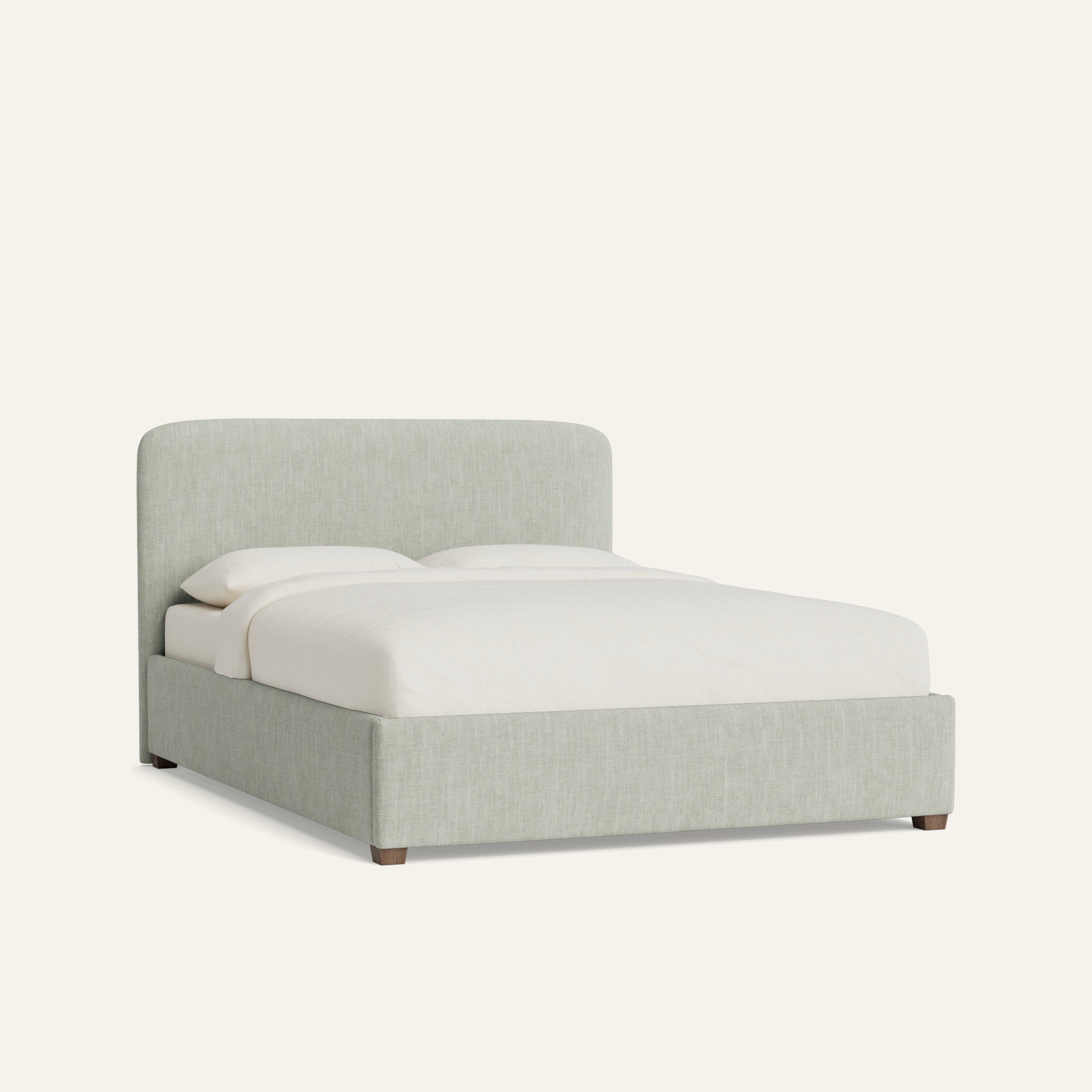 FEATURED: Shown in Queen / Tapered Legs / Smoke