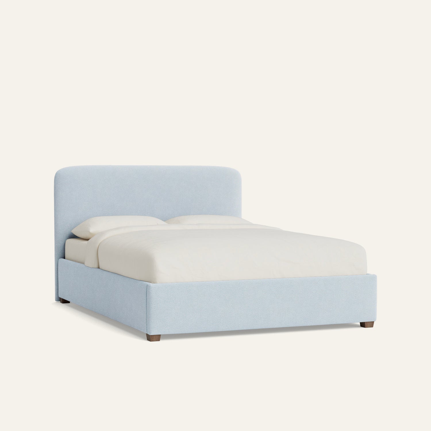 FEATURED: Shown in Queen / Tapered Legs / Smoke