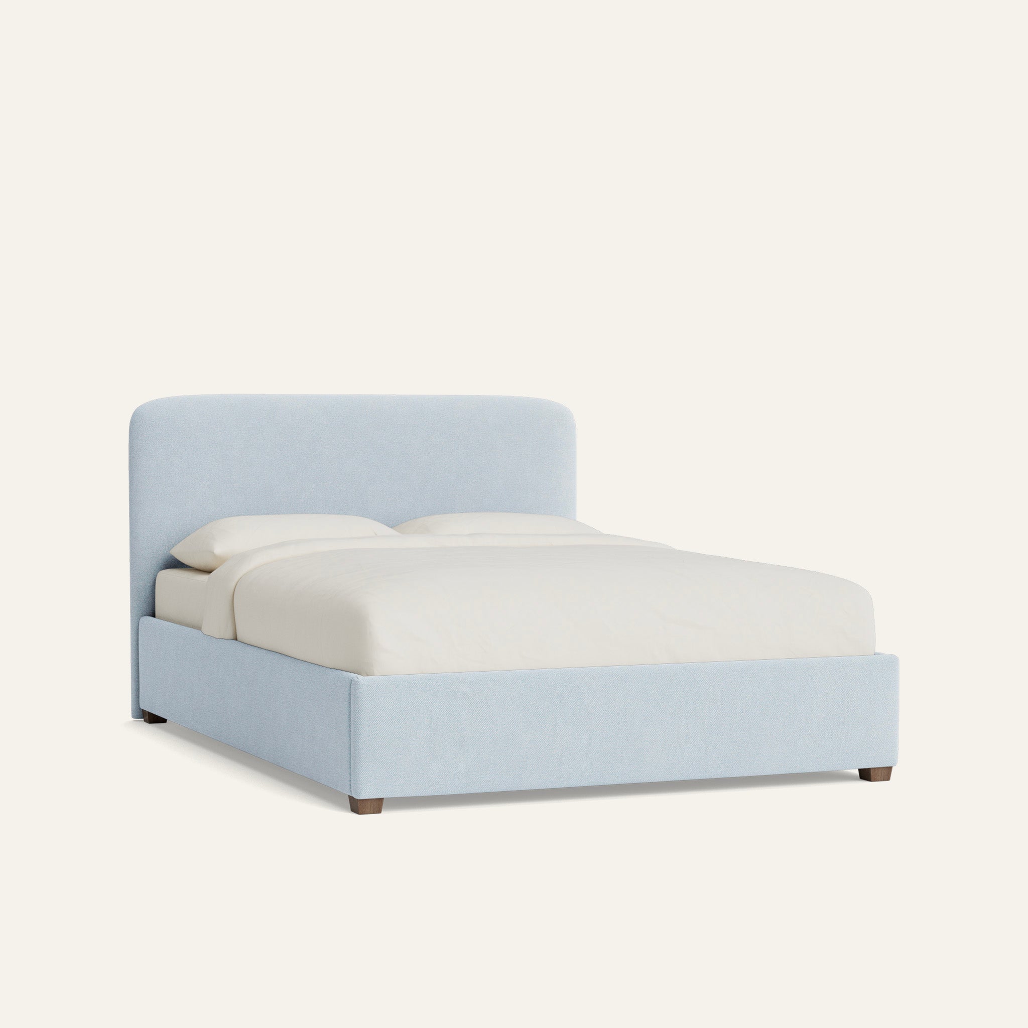FEATURED: Shown in Queen / Tapered Legs / Smoke