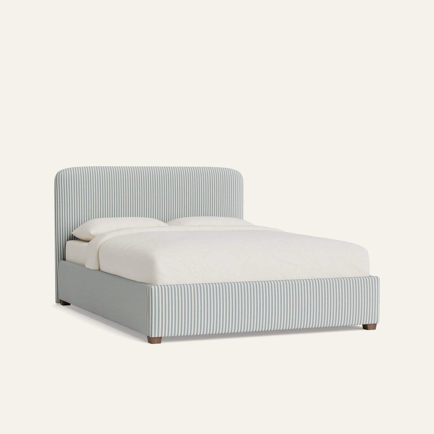 FEATURED: Shown in Queen / Tapered Legs / Smoke